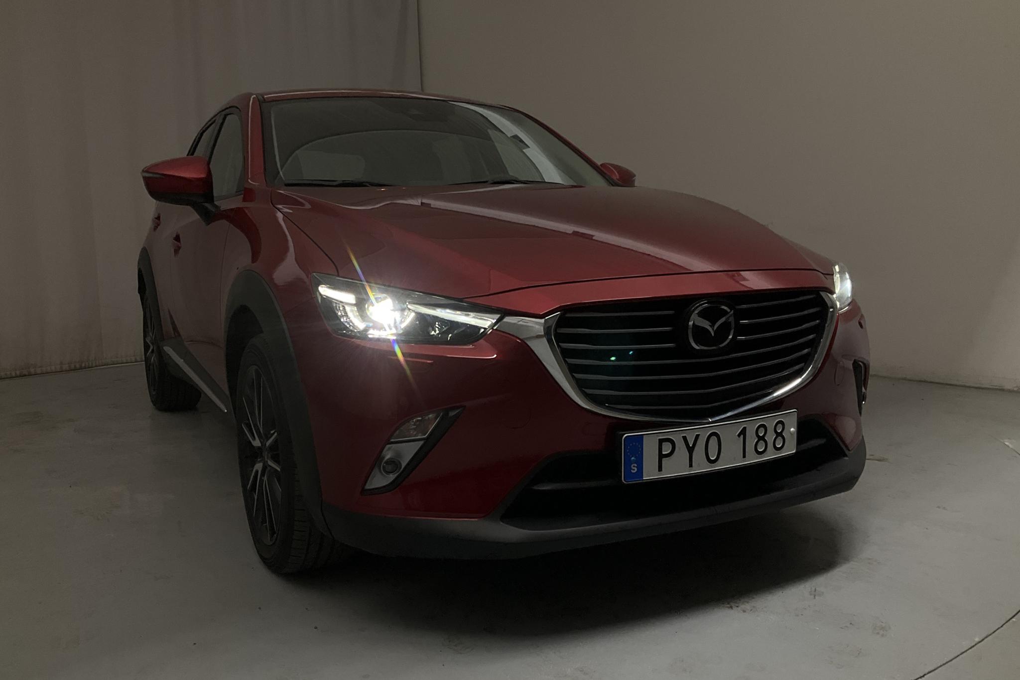 Mazda CX-3 2.0 AWD (150hk) - 62 280 km - Automatic - red - 2018