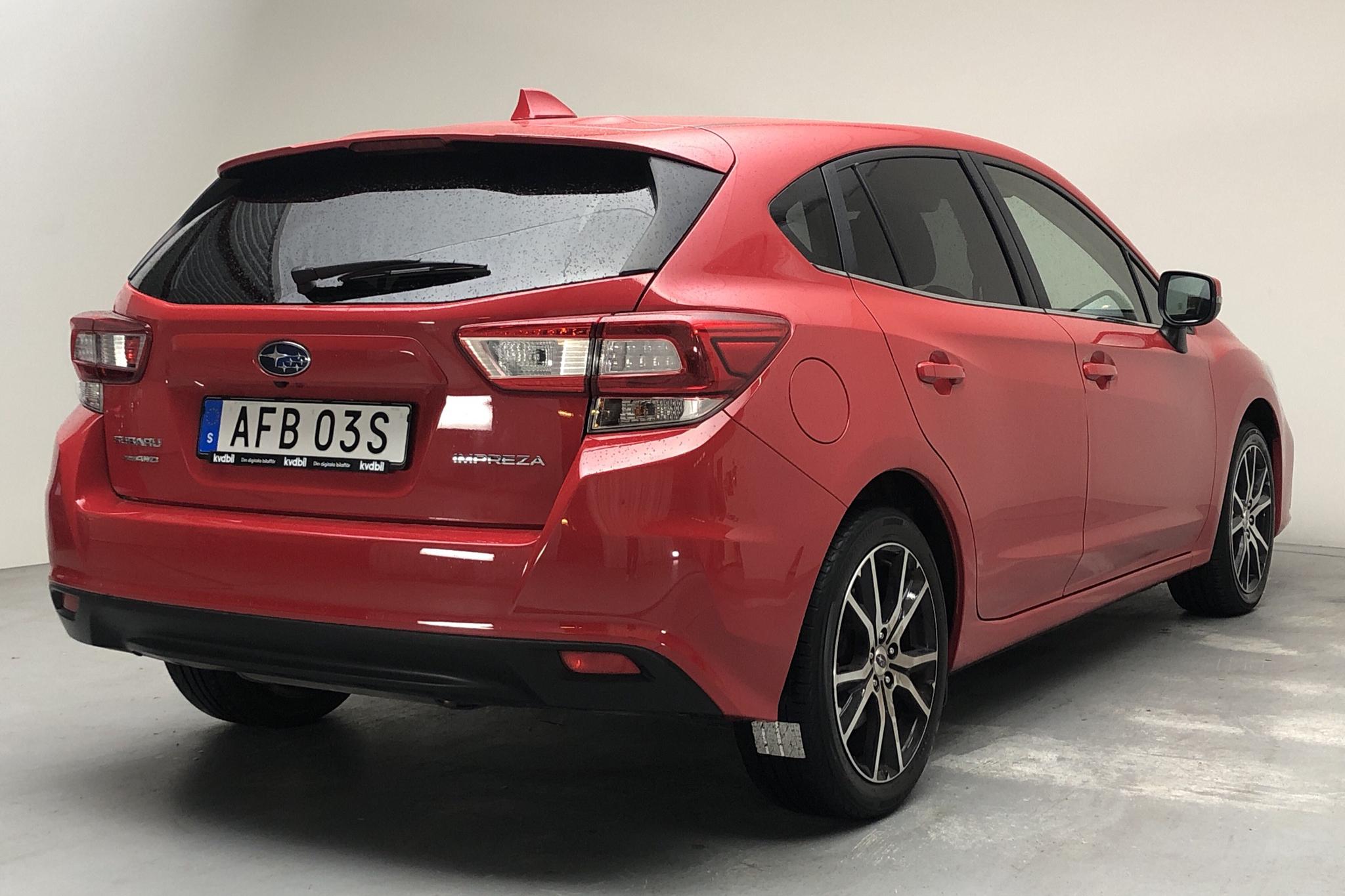 Subaru Impreza 1.6i (114hk) - 2 937 mil - Automat - röd - 2019