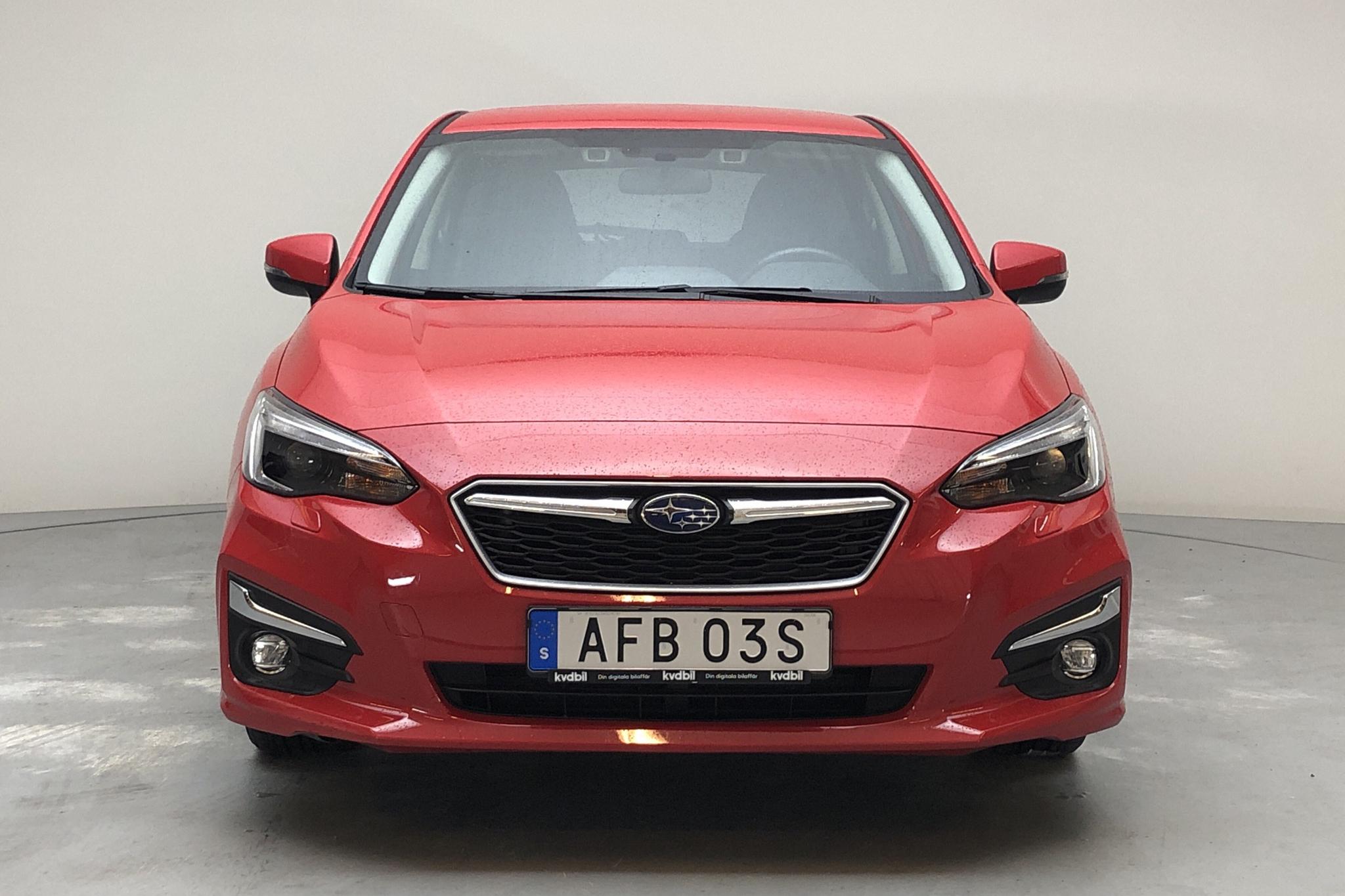 Subaru Impreza 1.6i (114hk) - 29 370 km - Automatic - red - 2019