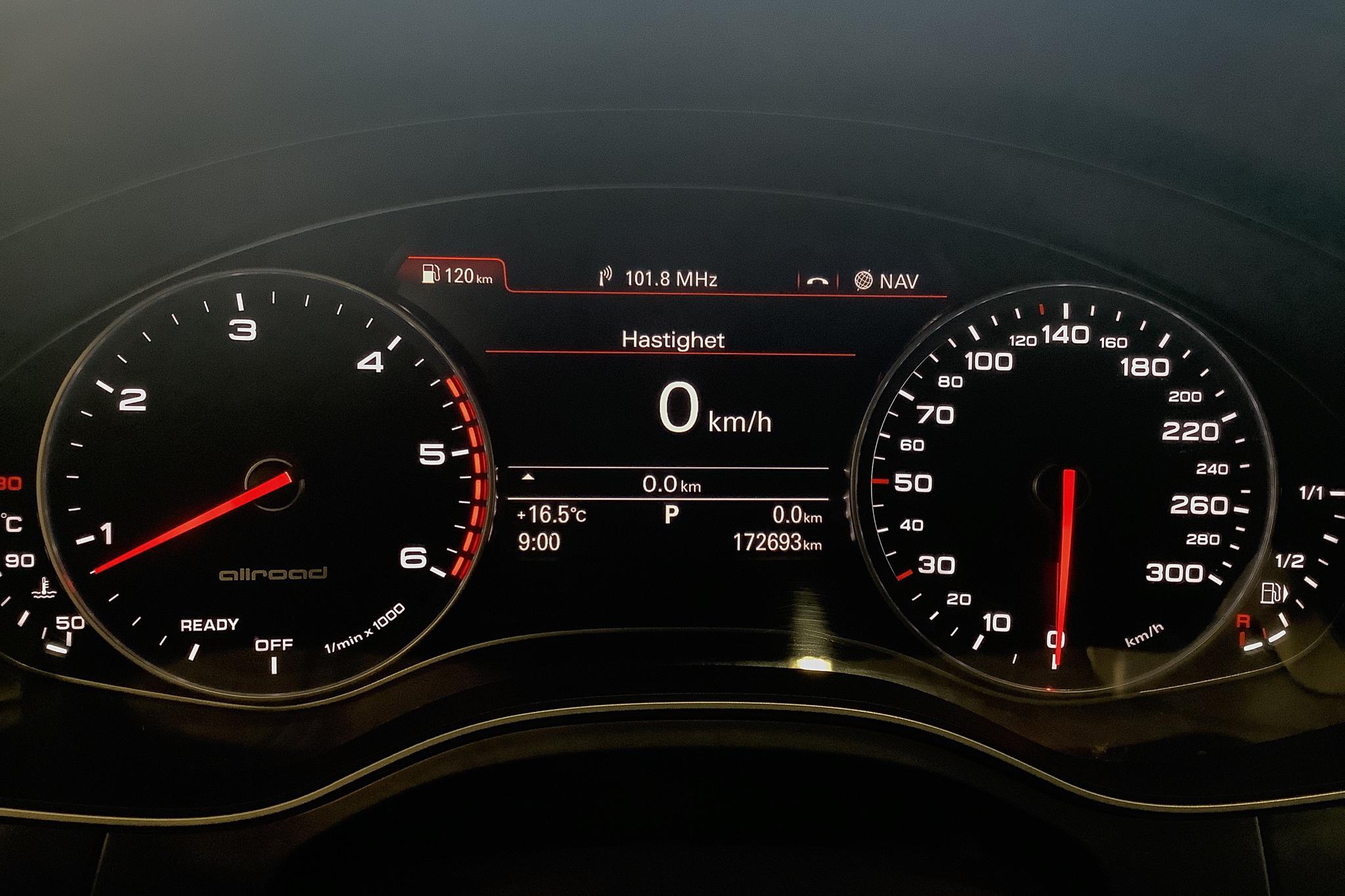 Audi A6 Allroad 3.0 TDI quattro (218hk) - 172 700 km - Automatic - green - 2017