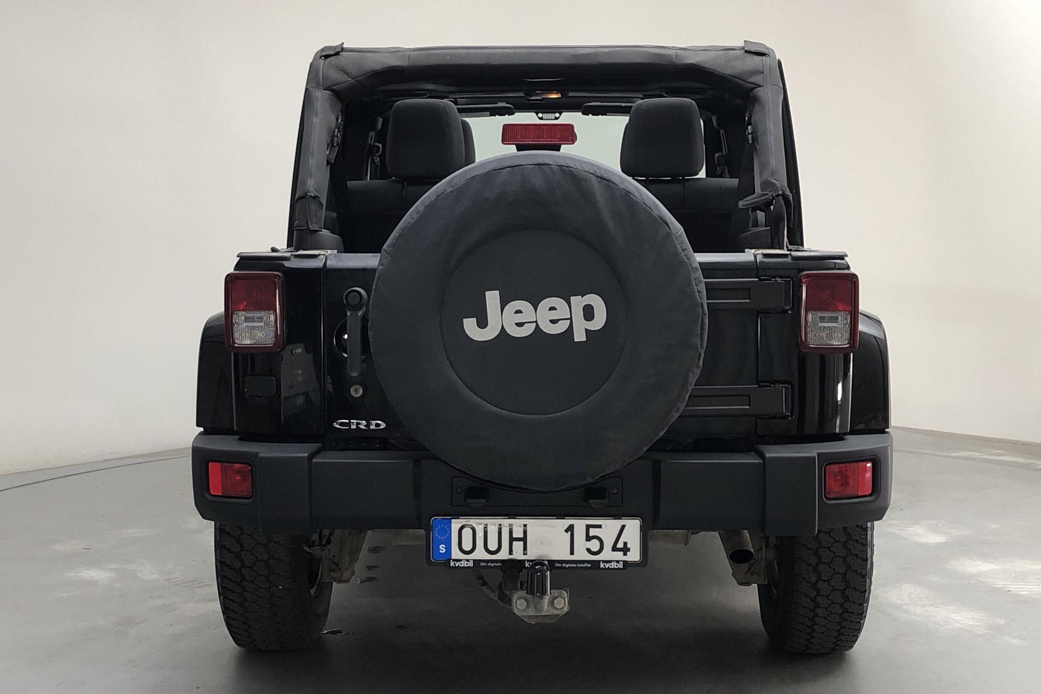 Jeep Wrangler Unlimited 2.8 CRD 4dr (200hk) - 125 610 km - Automatic - black - 2012