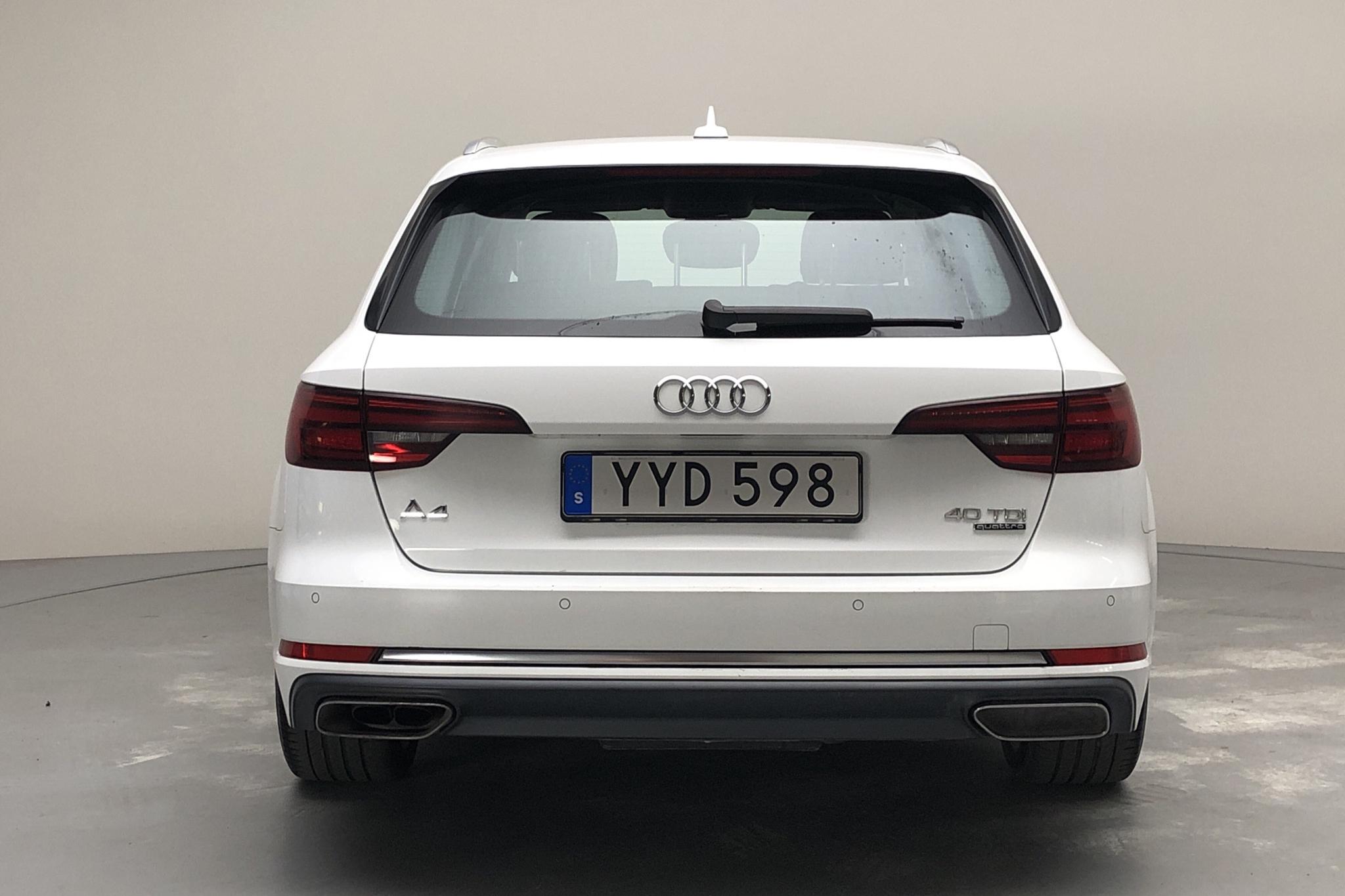Audi A4 Avant 40 TDI quattro (190hk) - 127 900 km - Automatic - white - 2019