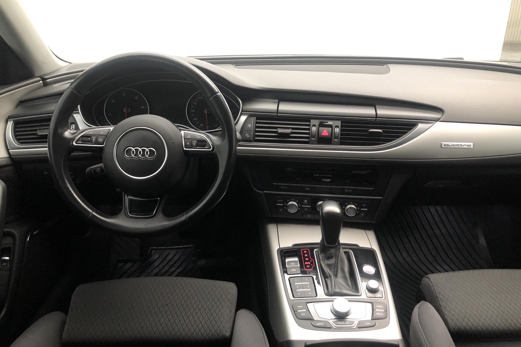 Audi A6 3.0 TDI quattro (218hk) - 256 360 km - Automatic - white - 2016