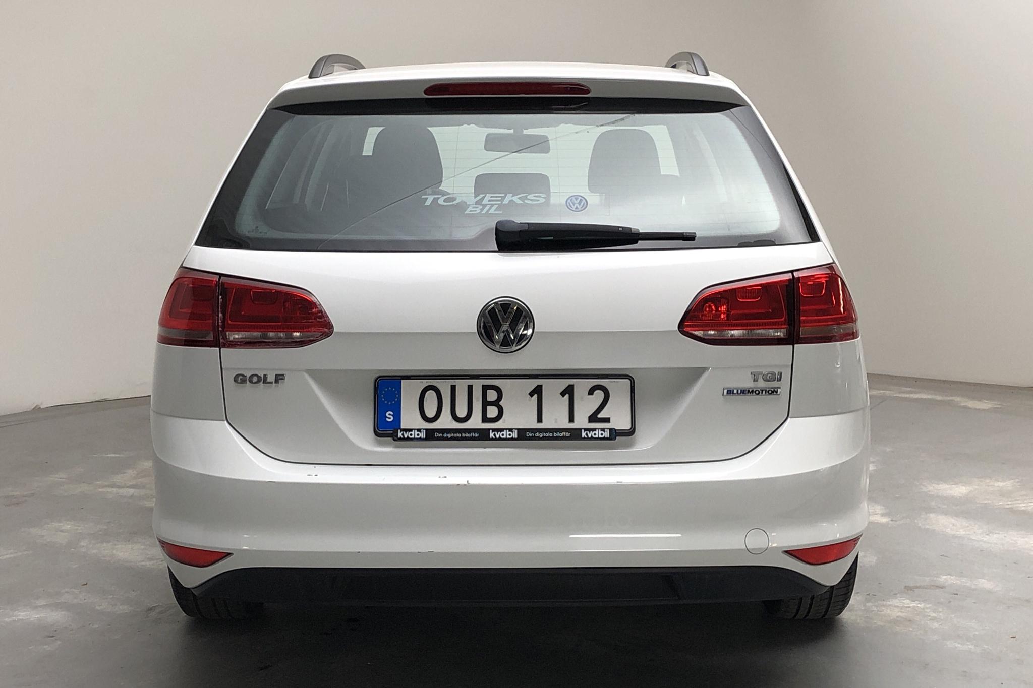 VW Golf VII 1.4 TGI BlueMotion Sportscombi (110hk) - 91 090 km - Manual - white - 2015