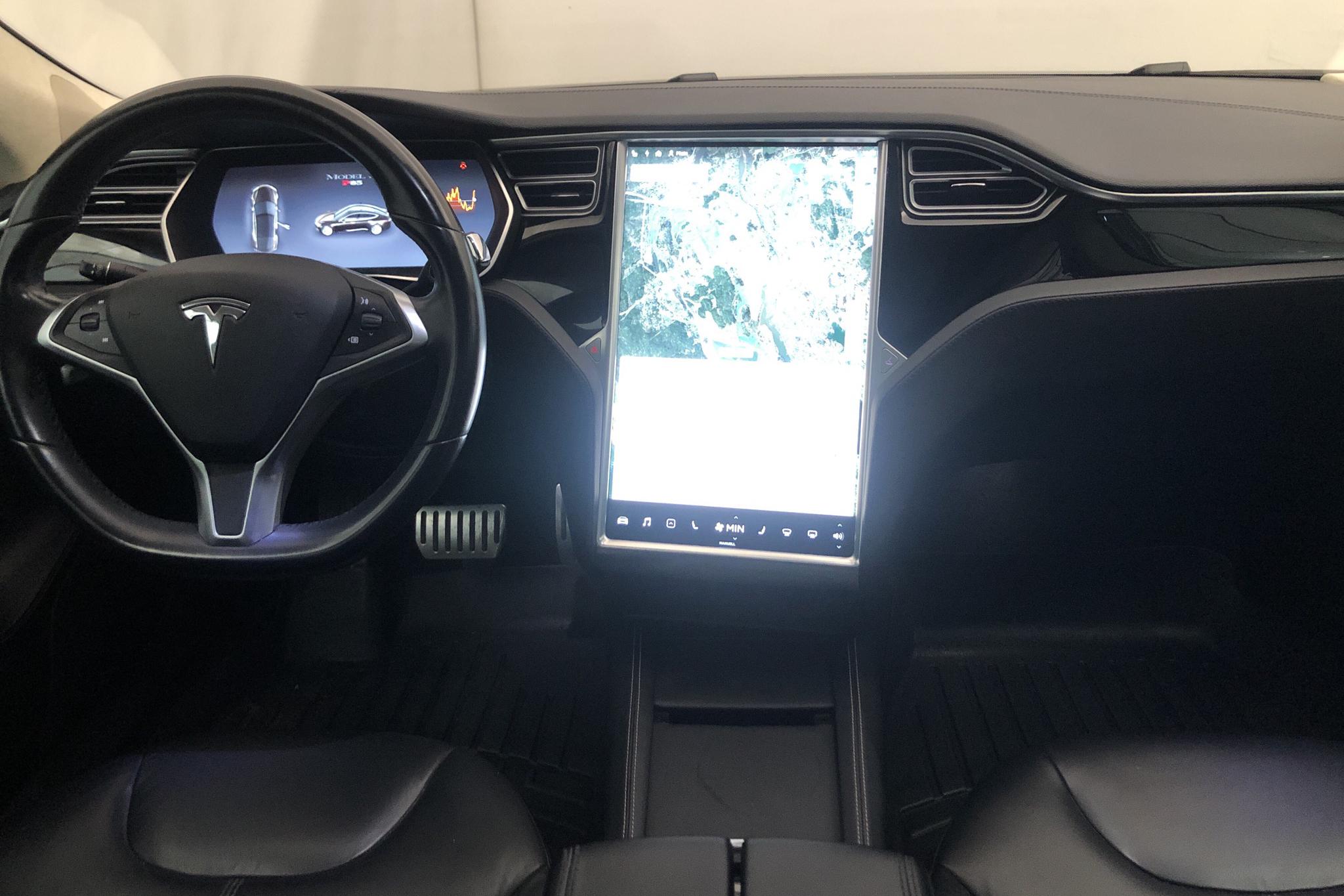 Tesla Model S P85 (421hk) - 14 622 mil - Automat - brun - 2014