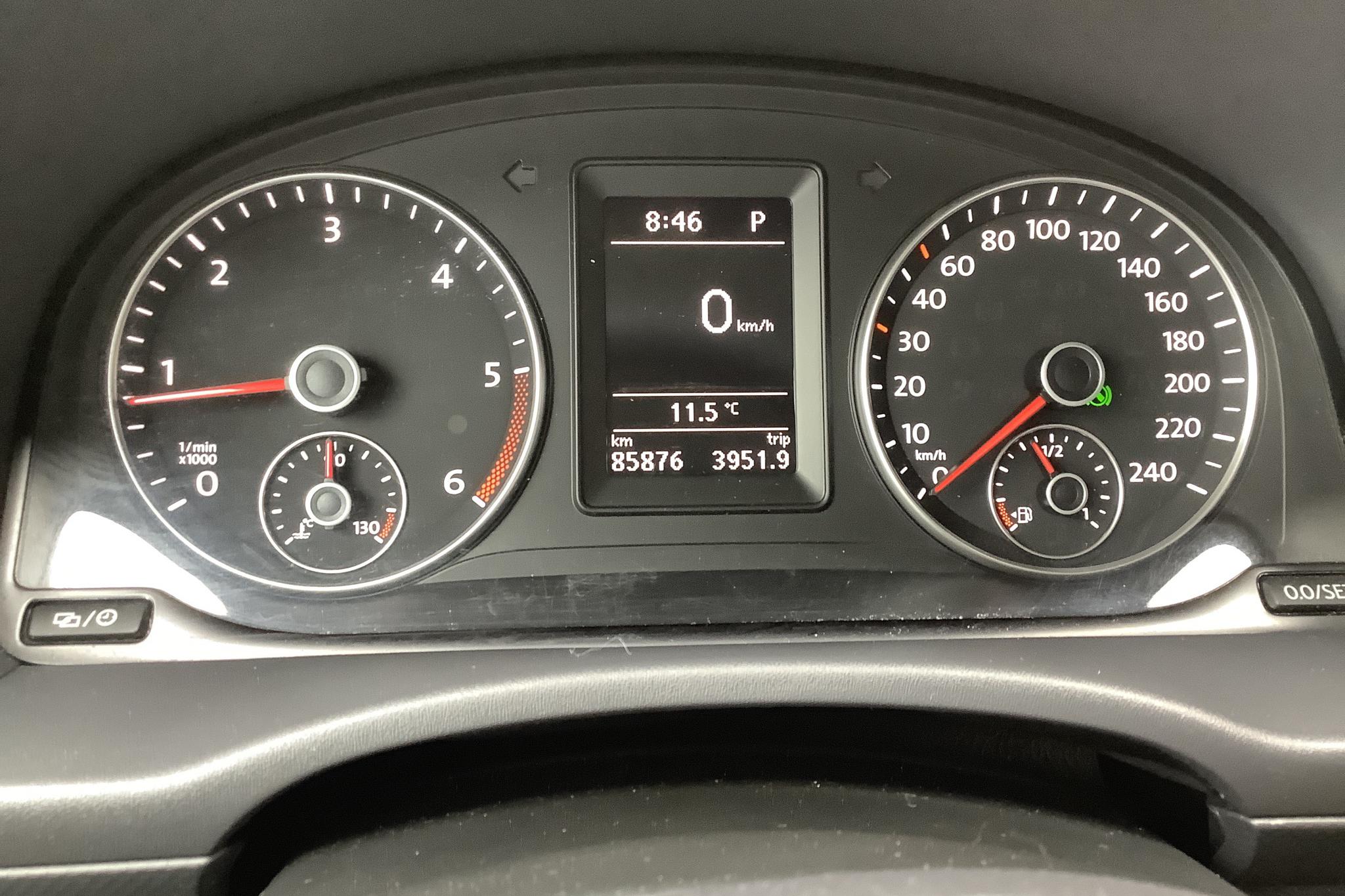 VW Caddy MPV Maxi 1.6 TDI (102hk) - 8 587 mil - Automat - vit - 2015