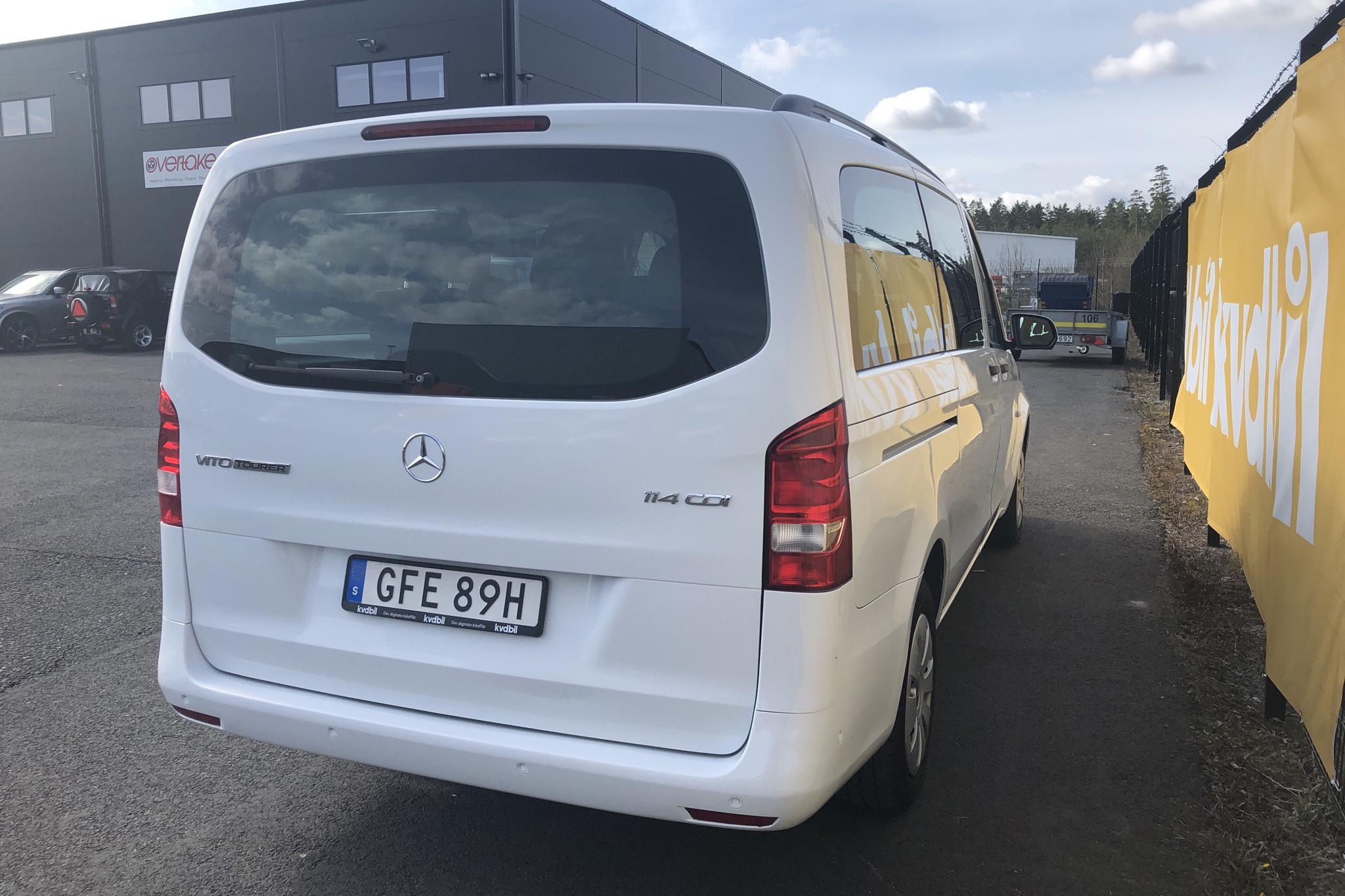 Mercedes Vito Tourer 114 CDI W640 (136hk) - 44 260 km - Automatic - white - 2018