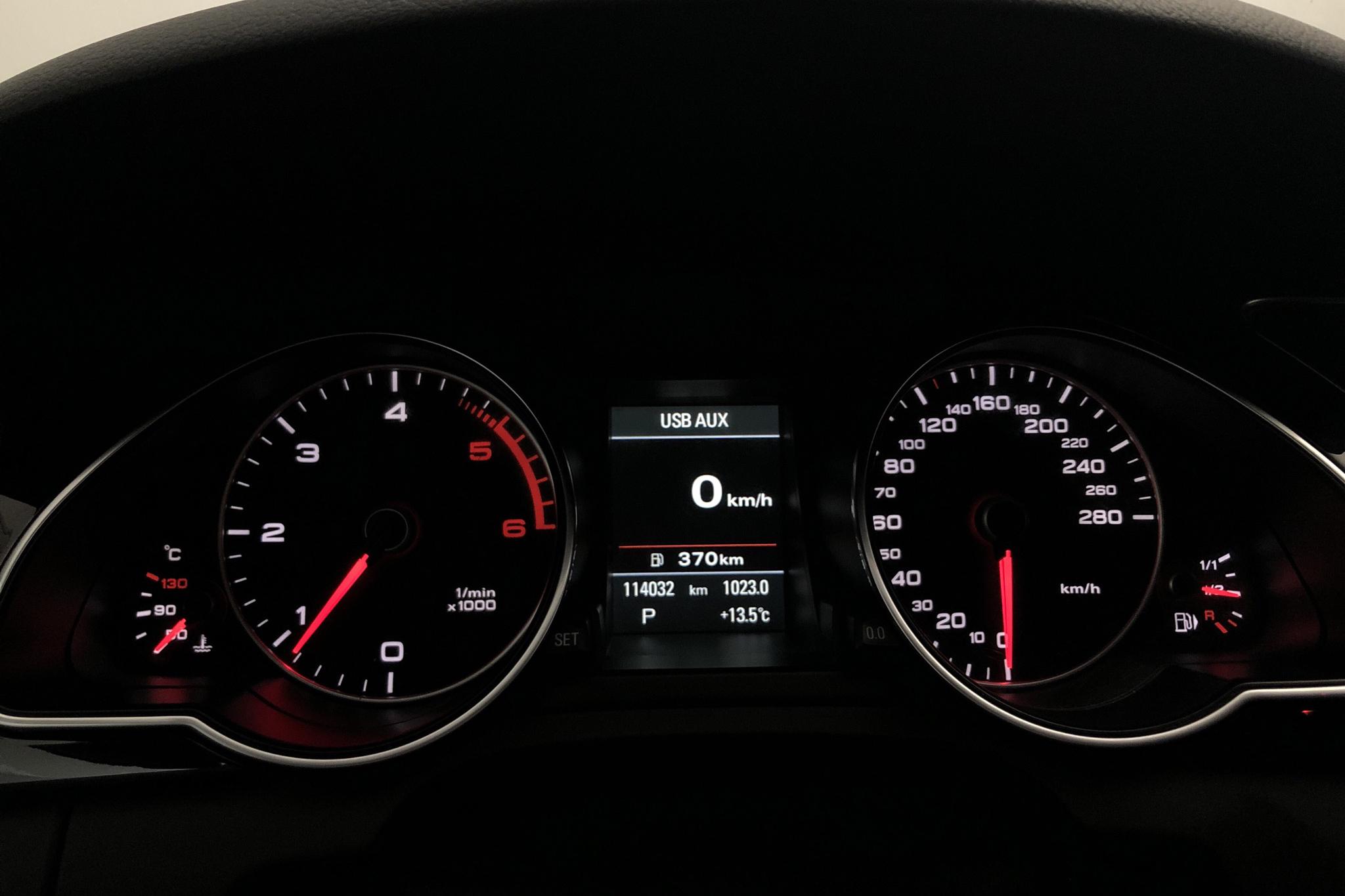 Audi A5 2.0 TDI Clean diesel Sportback quattro (190hk) - 114 040 km - Automatic - gray - 2015