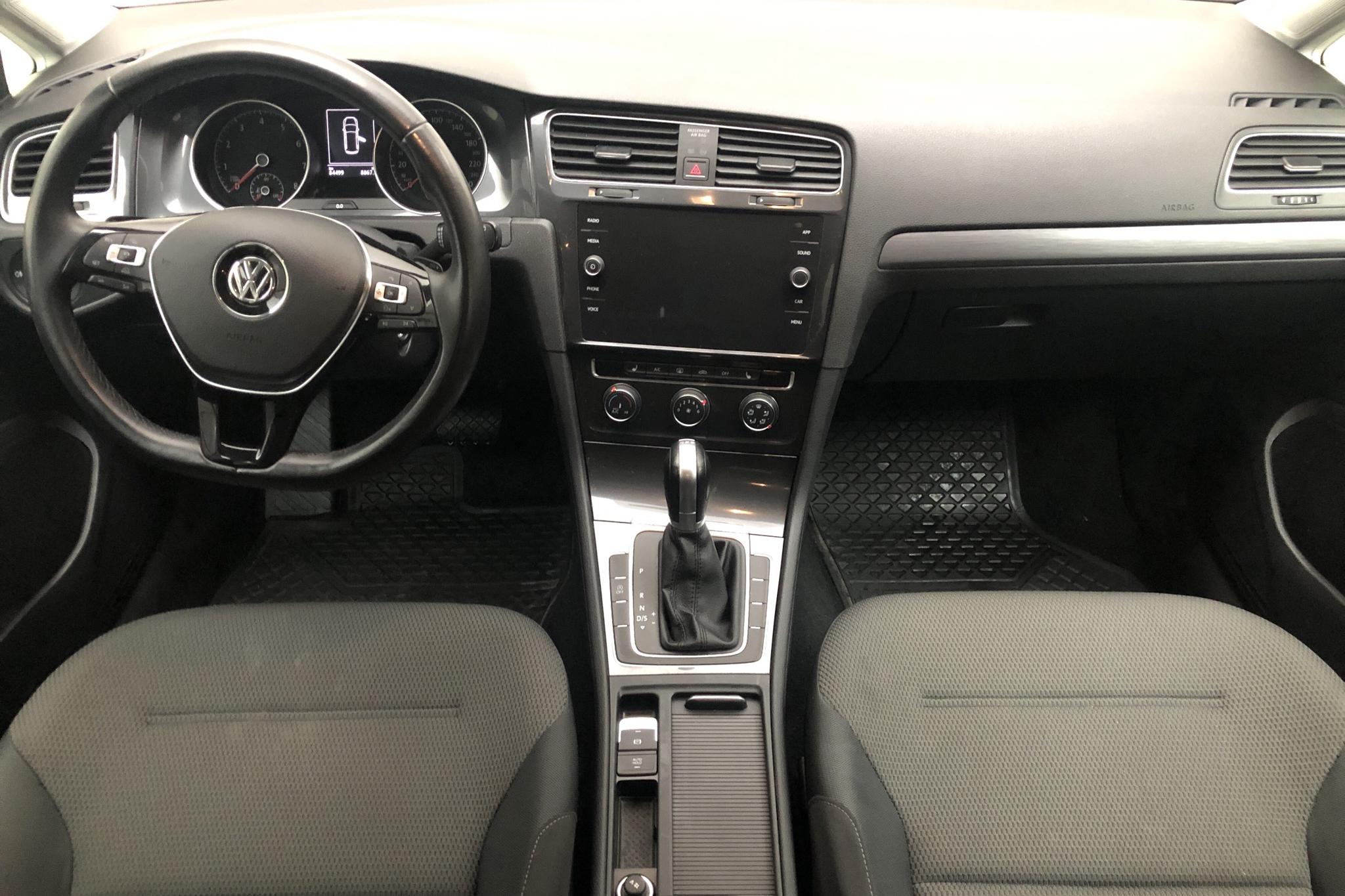 VW Golf VII 1.0 TSI Sportscombi (110hk) - 84 510 km - Automatic - white - 2018