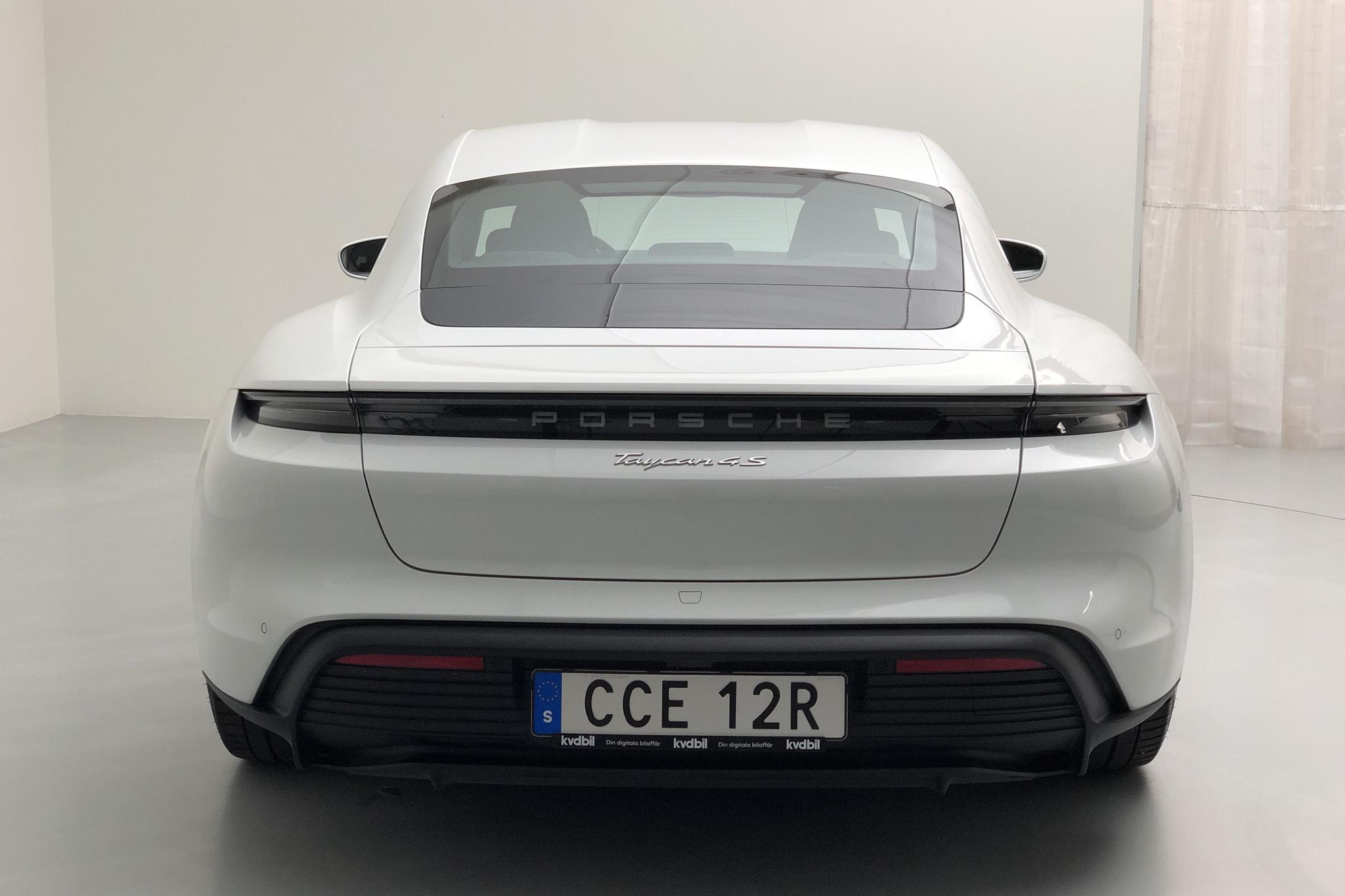 Porsche Taycan 4S (571hk) - 19 220 km - Automatic - white - 2020