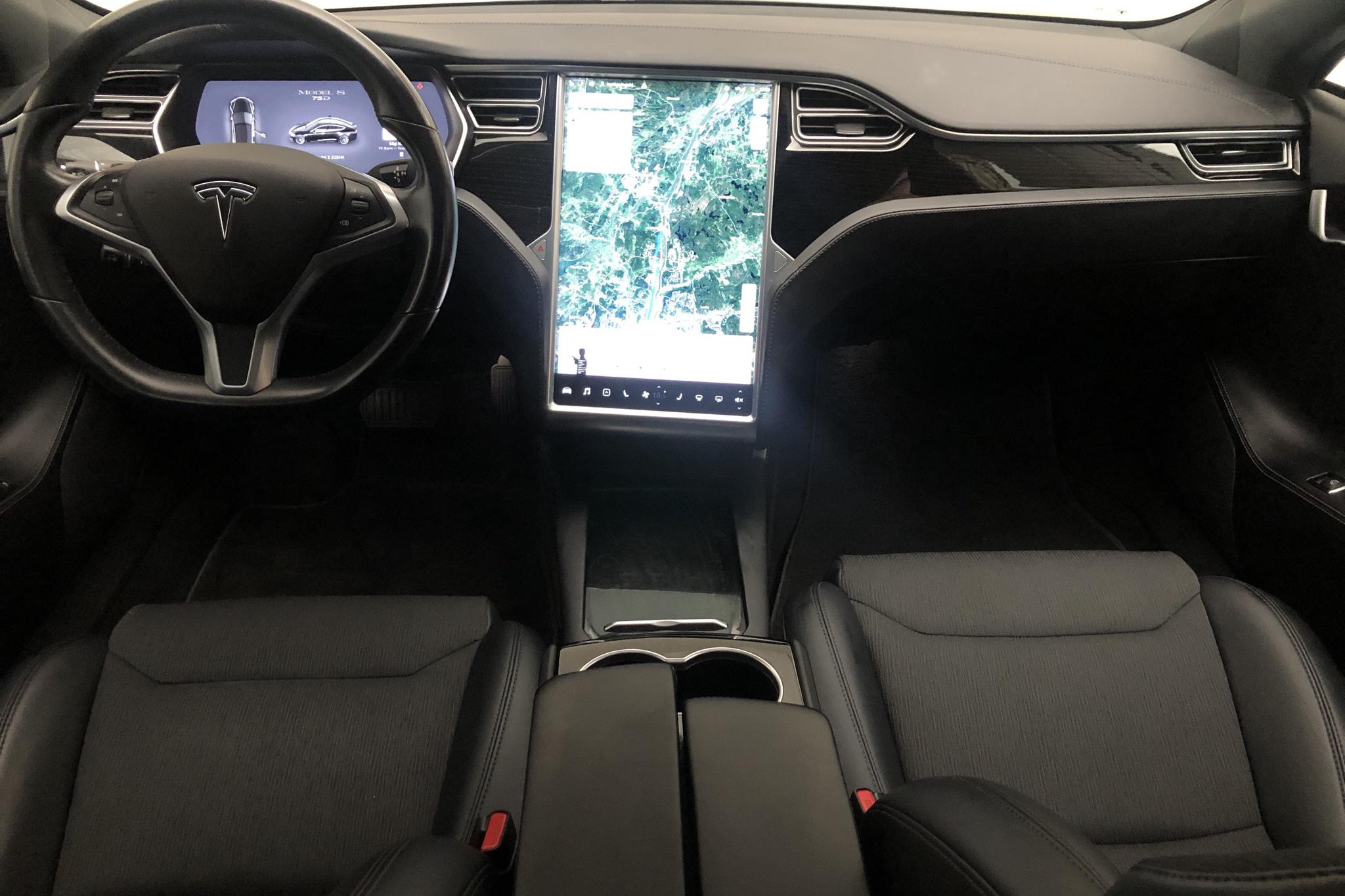 Tesla Model S 75D (525hk) - 9 746 mil - Automat - svart - 2017