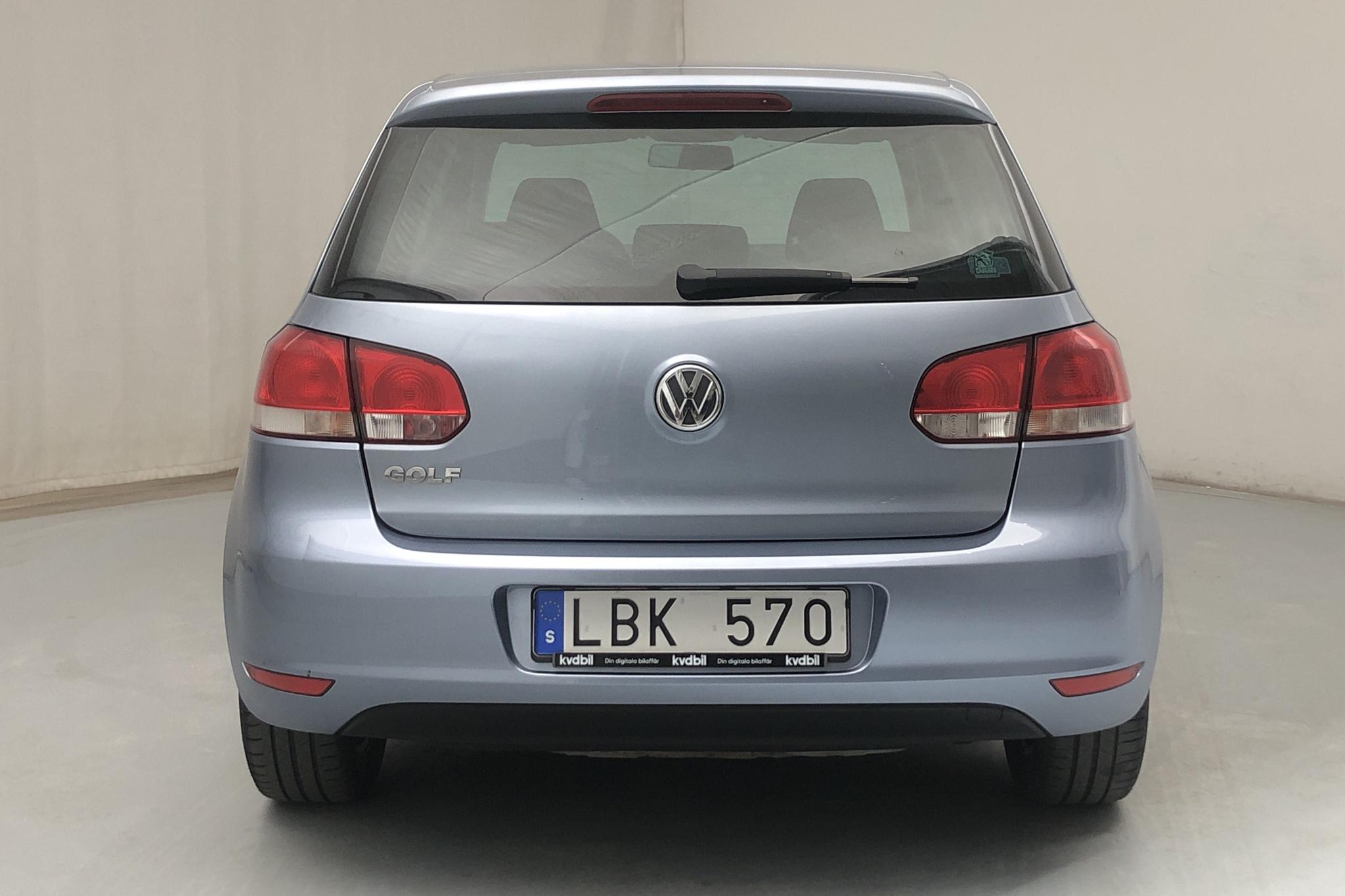 VW Golf VI 1.6 MultiFuel E85 5dr (102hk) - 130 590 km - Manual - Light Blue - 2011