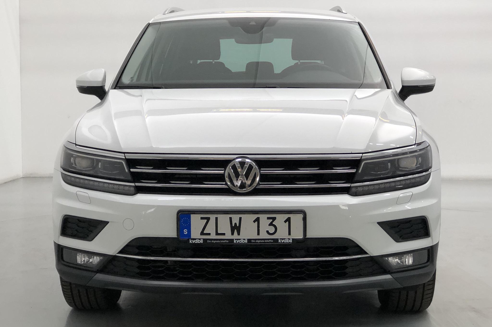 VW Tiguan 2.0 TDI 4MOTION (190hk) - 125 030 km - Automatic - white - 2018