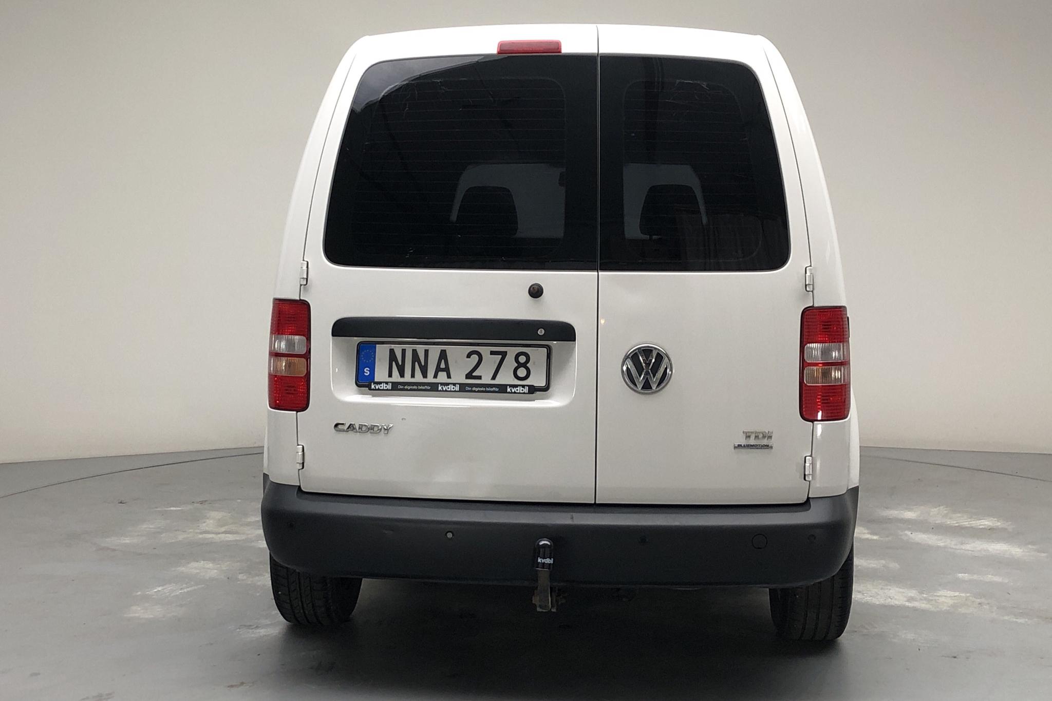 VW Caddy 1.6 TDI Skåp (75hk) - 14 897 mil - Manuell - vit - 2015