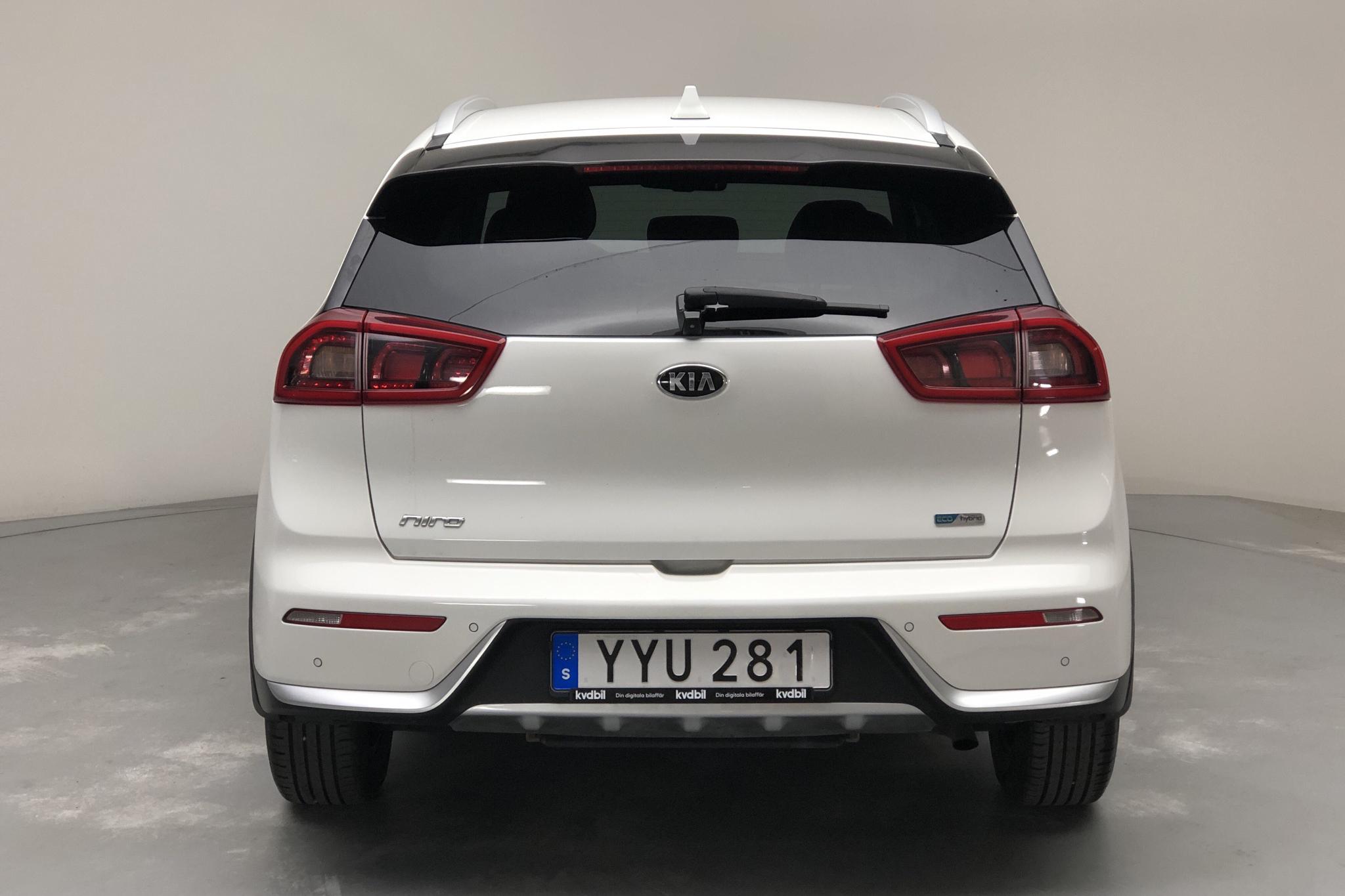 KIA Niro Hybrid 1.6 (141hk) - 45 680 km - Automatic - white - 2018