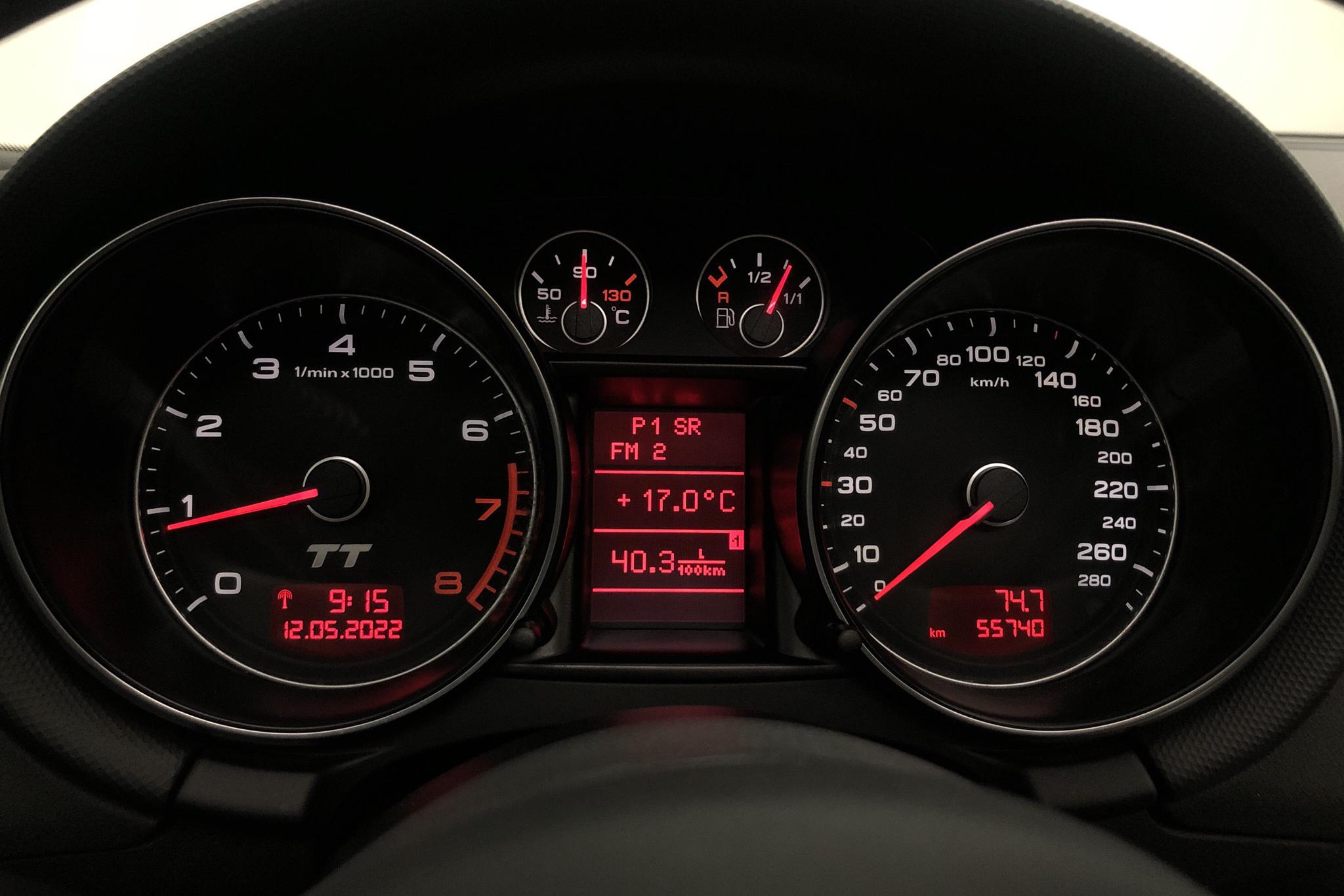 Audi TT 2.0 TFSI Roadster (200hk) - 55 740 km - Manual - black - 2007
