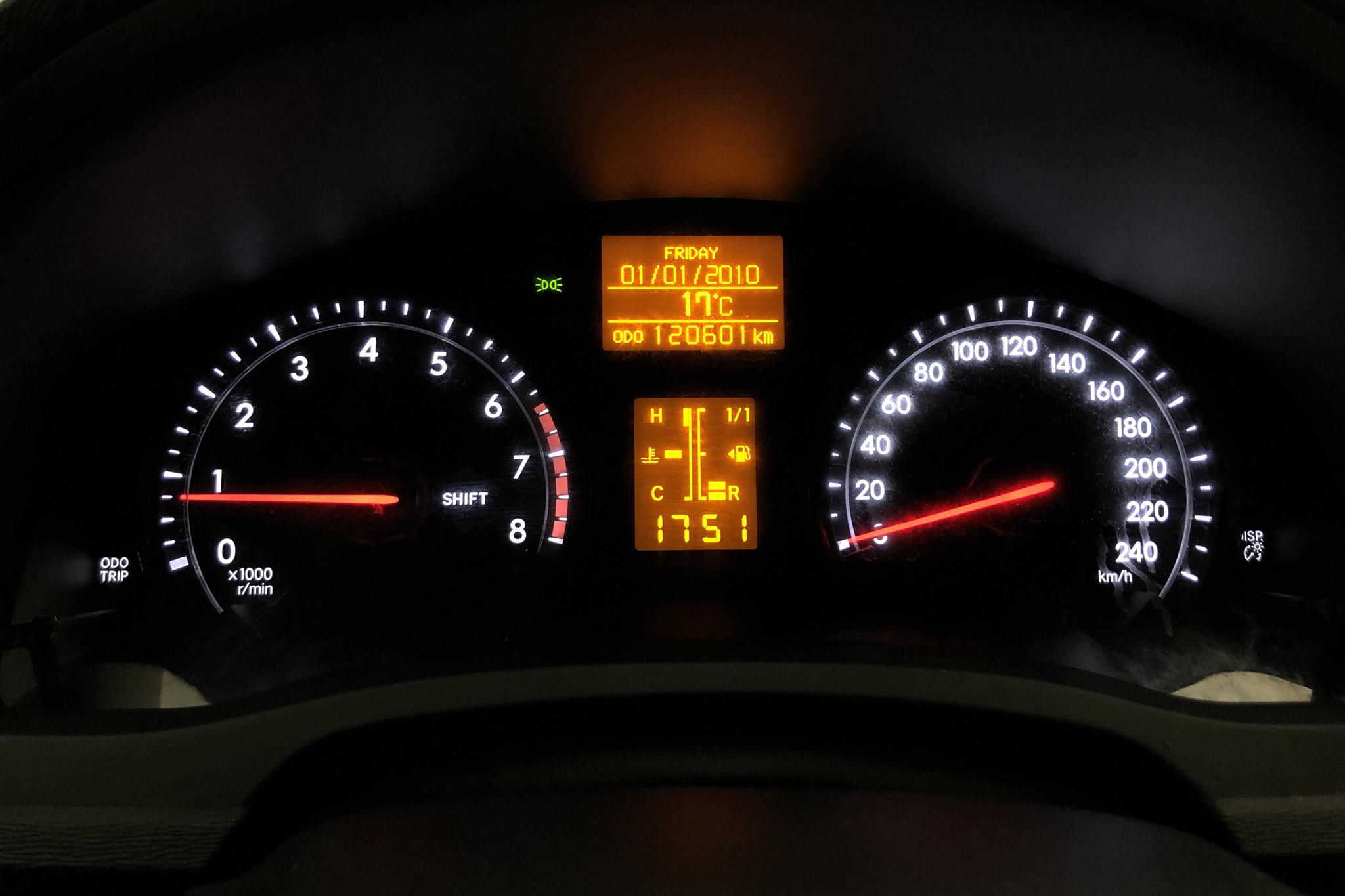Toyota Avensis 2.0 Kombi (152hk) - 120 600 km - Manual - black - 2012