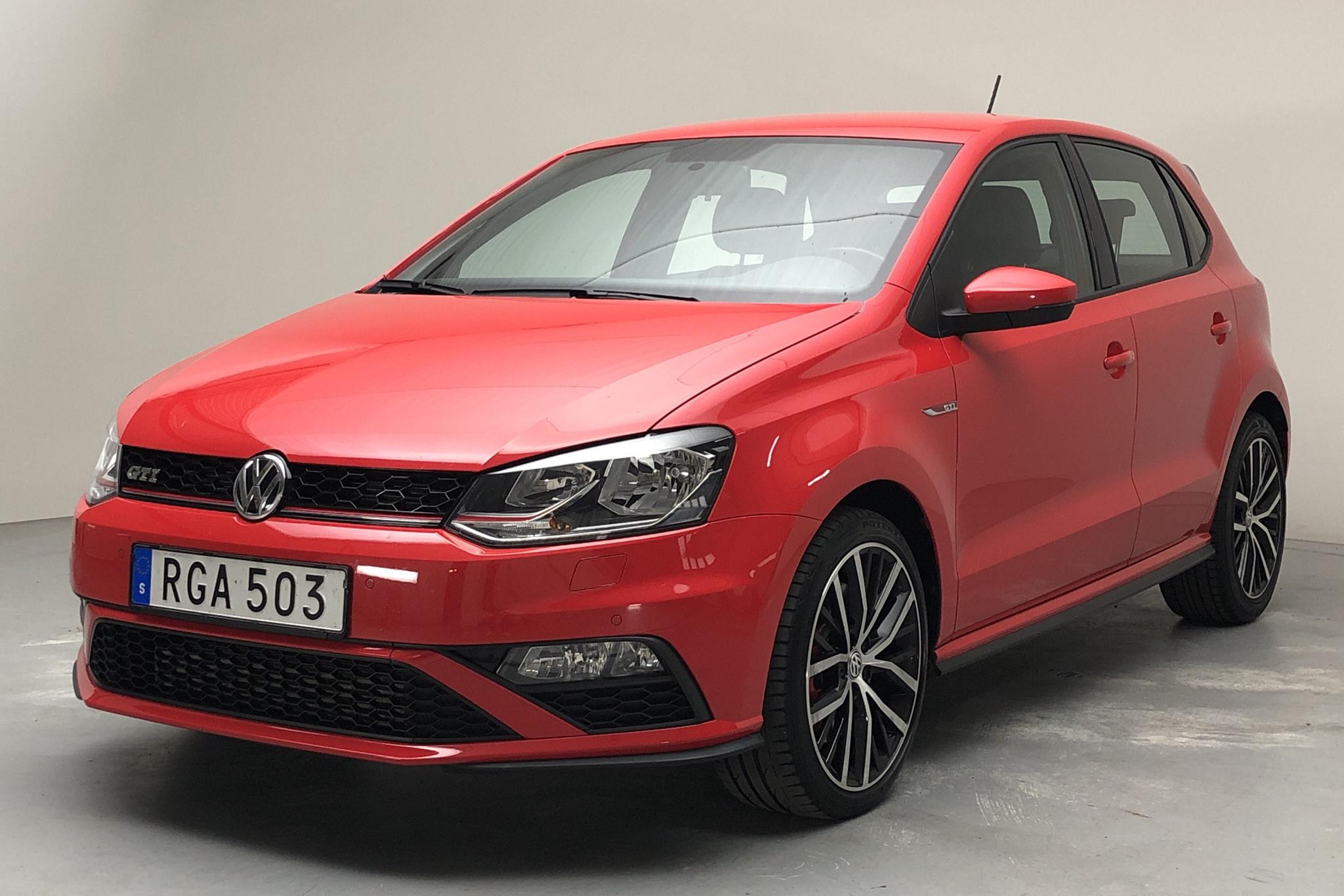 VW Polo 1.8 GTI 5dr (192hk) - 25 030 km - Automatic - red - 2017
