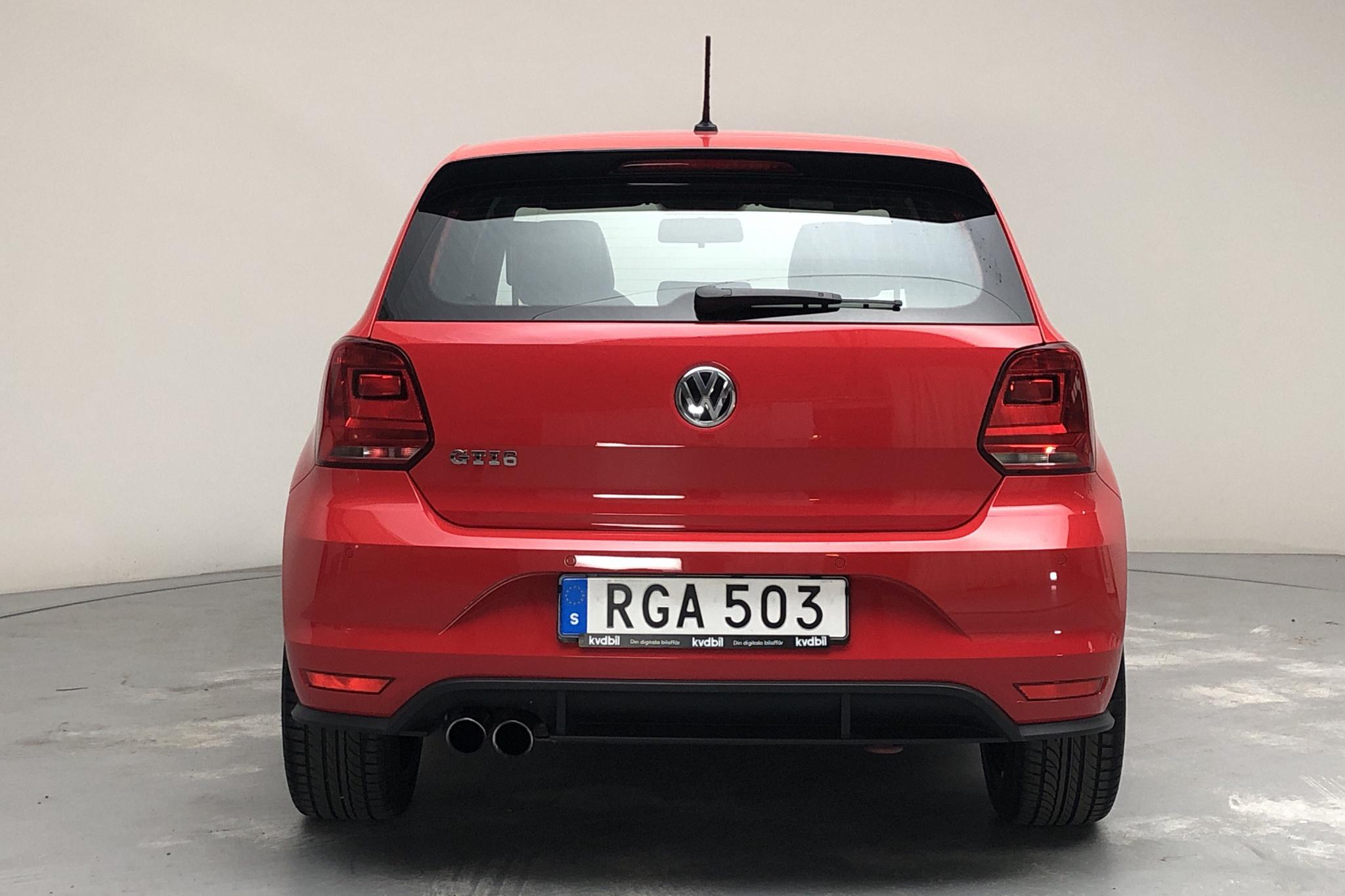 VW Polo 1.8 GTI 5dr (192hk) - 2 503 mil - Automat - röd - 2017