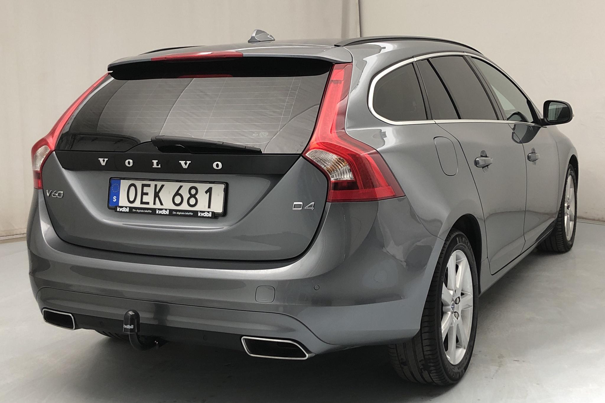 Volvo V60 D4 (190hk) - 90 550 km - Automatic - gray - 2017