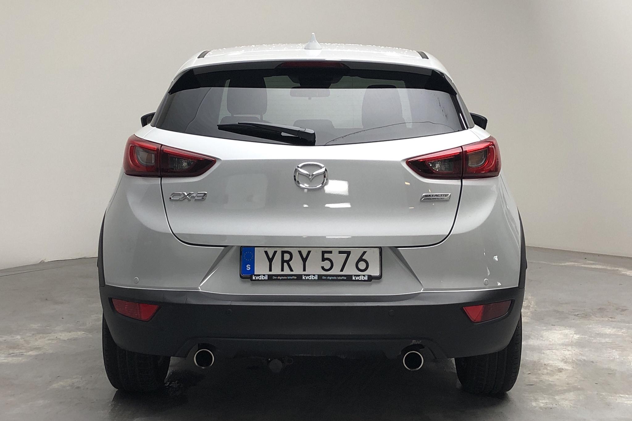 Mazda CX-3 2.0 2WD (120hk) - 1 080 mil - Manuell - vit - 2018