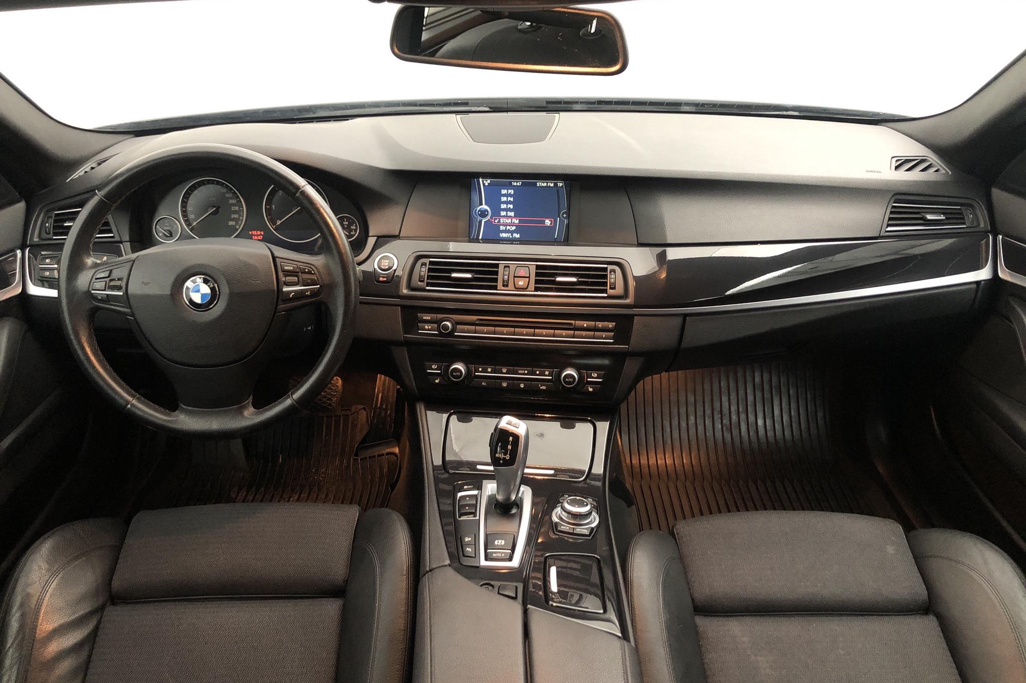 BMW 530d xDrive Touring, F11 (258hk) - 272 660 km - Automatic - black - 2012