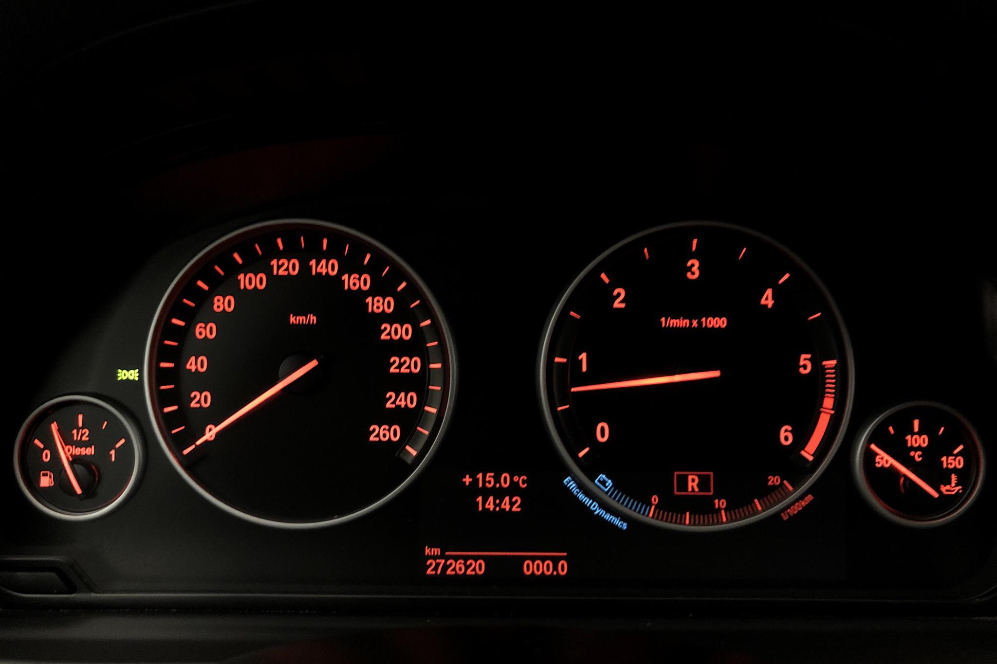 BMW 530d xDrive Touring, F11 (258hk) - 27 266 mil - Automat - svart - 2012