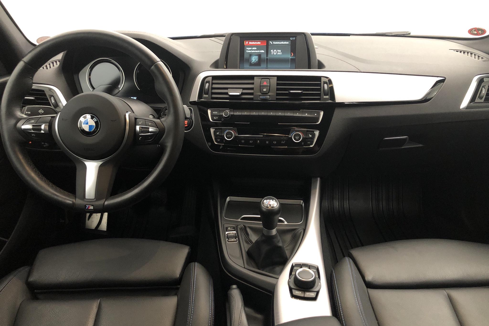 BMW 118i 5dr, F20 (136hk) - 3 818 mil - Manuell - blå - 2019