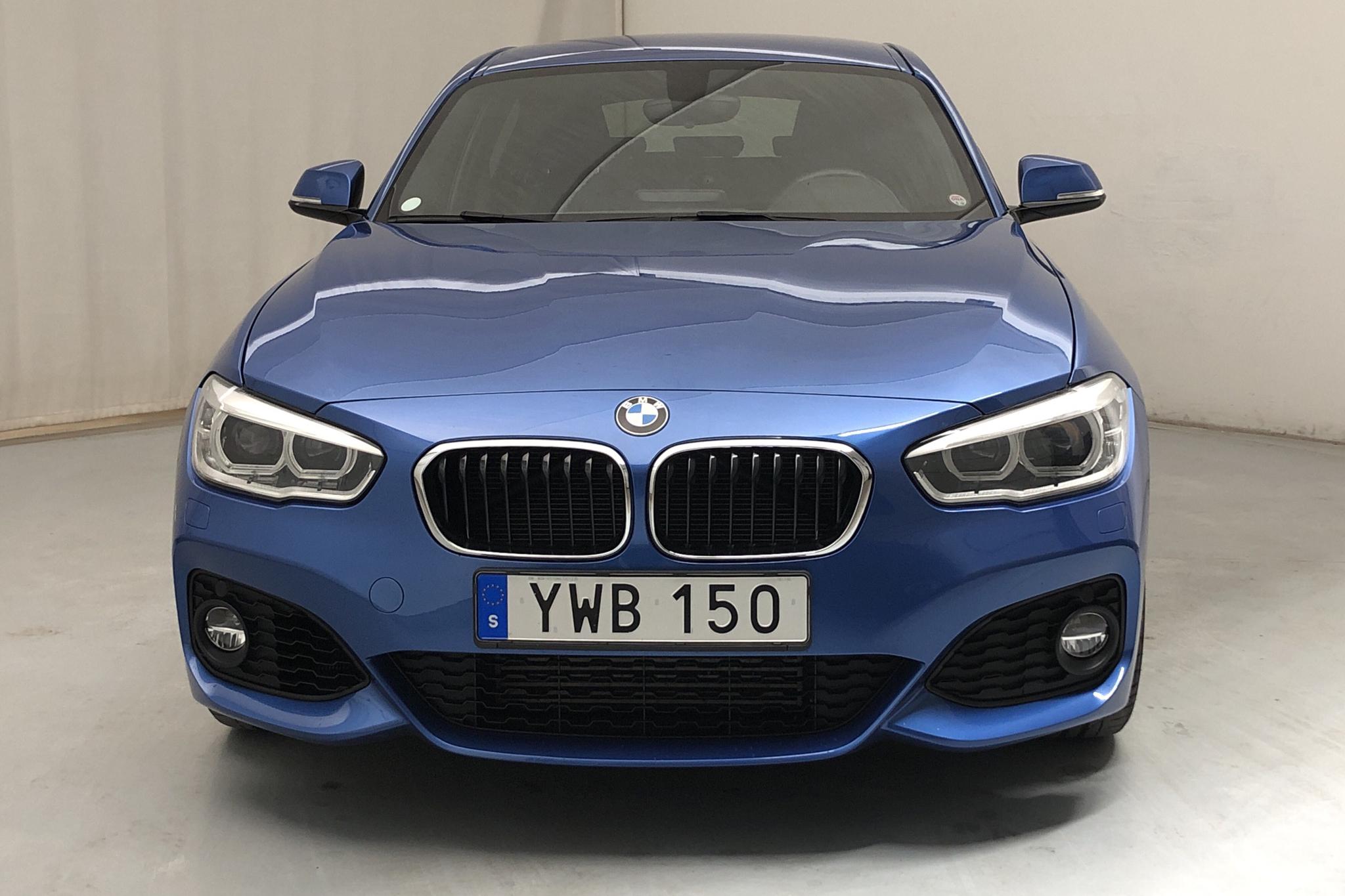 BMW 118i 5dr, F20 (136hk) - 3 818 mil - Manuell - blå - 2019