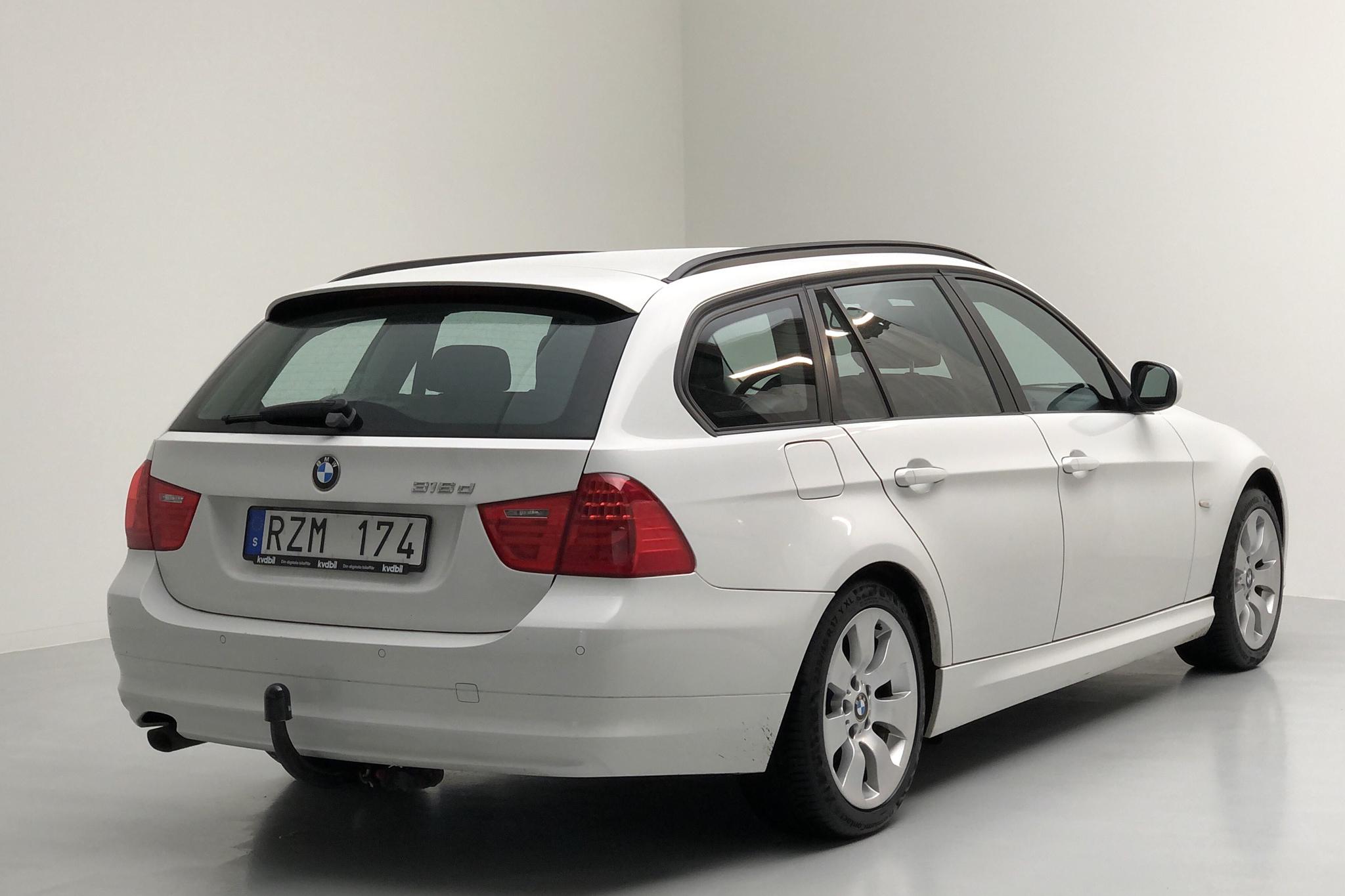 BMW 316d Touring, E91 (116hk) - 130 320 km - Manual - white - 2011