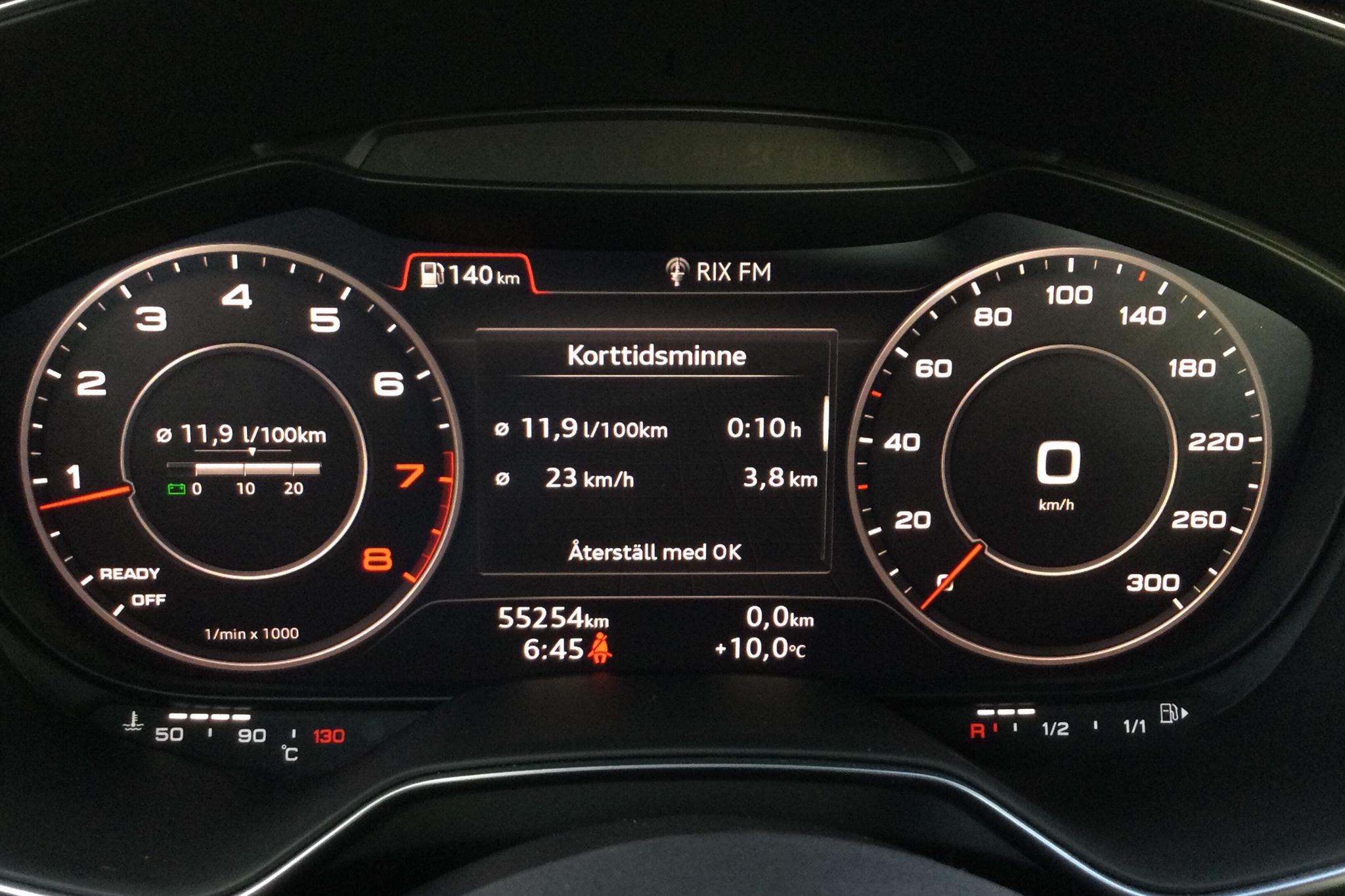 Audi TT 1.8 TFSI Coupé (180hk) - 5 525 mil - Manuell - svart - 2018