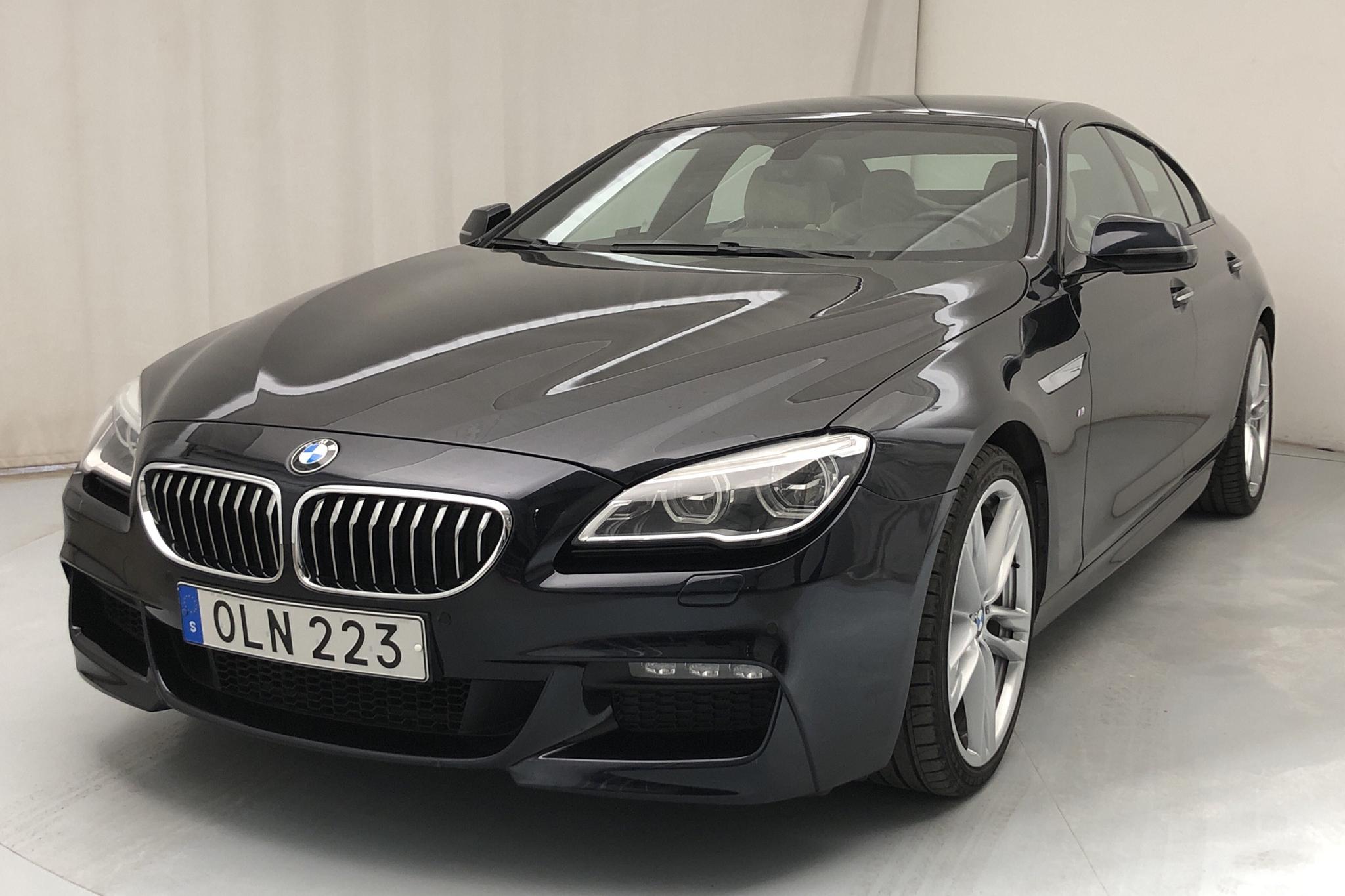 BMW 640i xDrive Gran Coupé, F06 (320hk) - 7 662 mil - Automat - svart - 2016