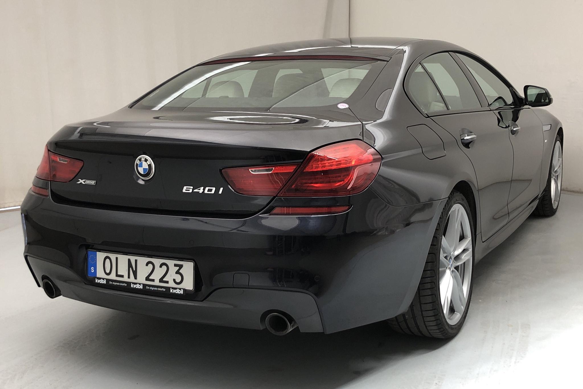 BMW 640i xDrive Gran Coupé, F06 (320hk) - 7 662 mil - Automat - svart - 2016