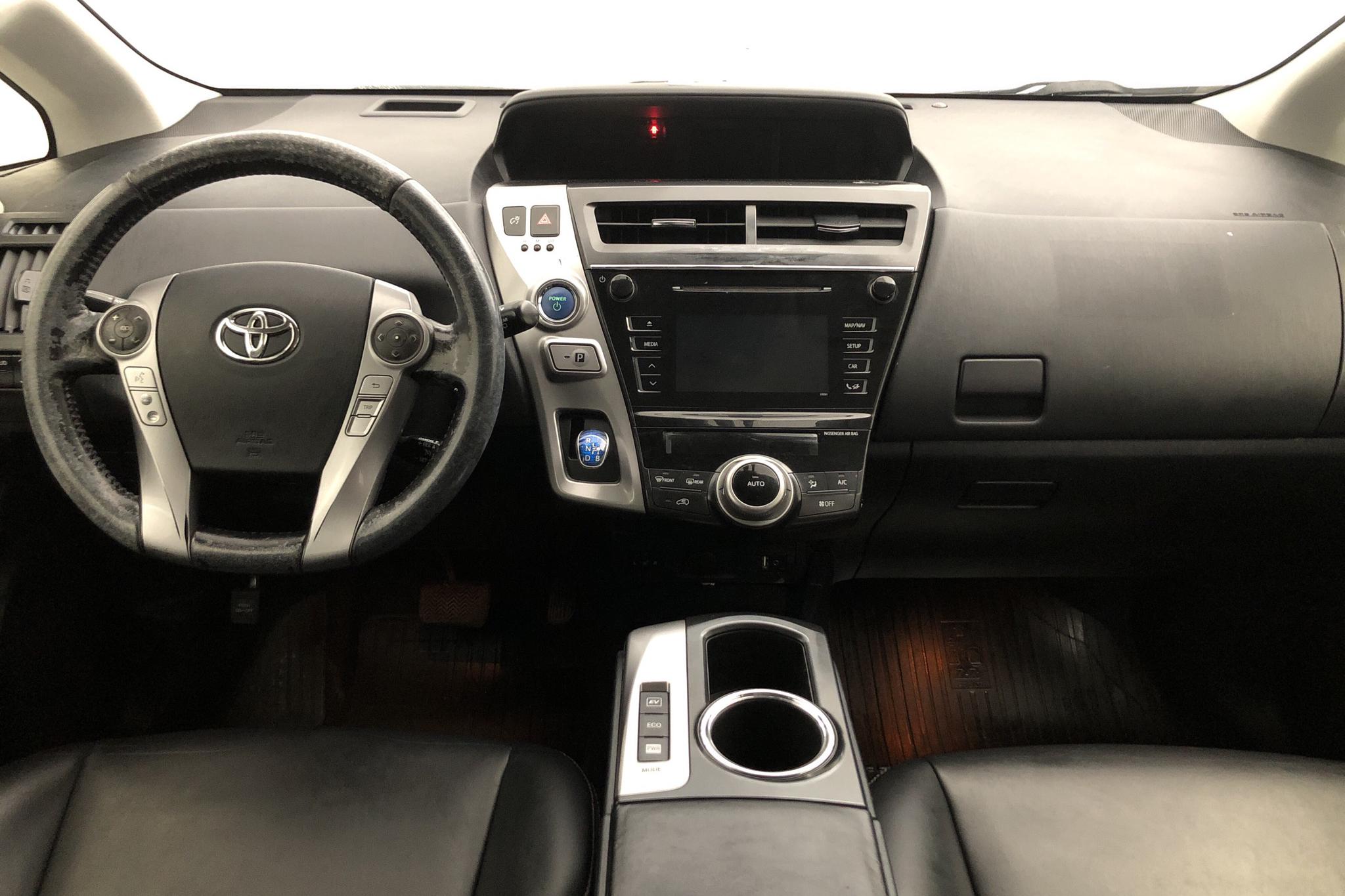 Toyota Prius+ 1.8 Hybrid (99hk) - 30 771 mil - Automat - vit - 2017