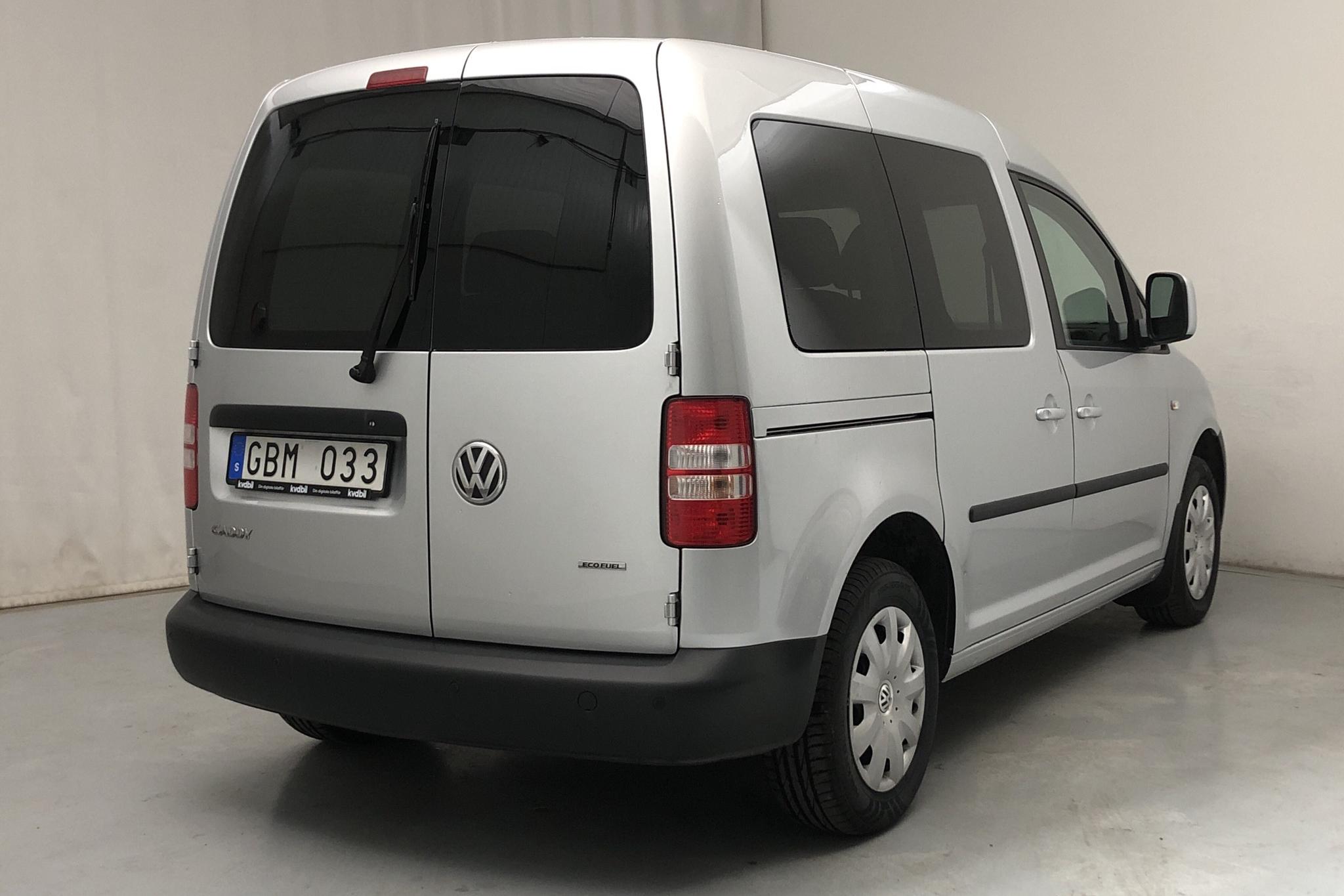 VW Caddy MPV 2.0 EcoFuel (109hk) - 7 511 mil - Manuell - silver - 2013