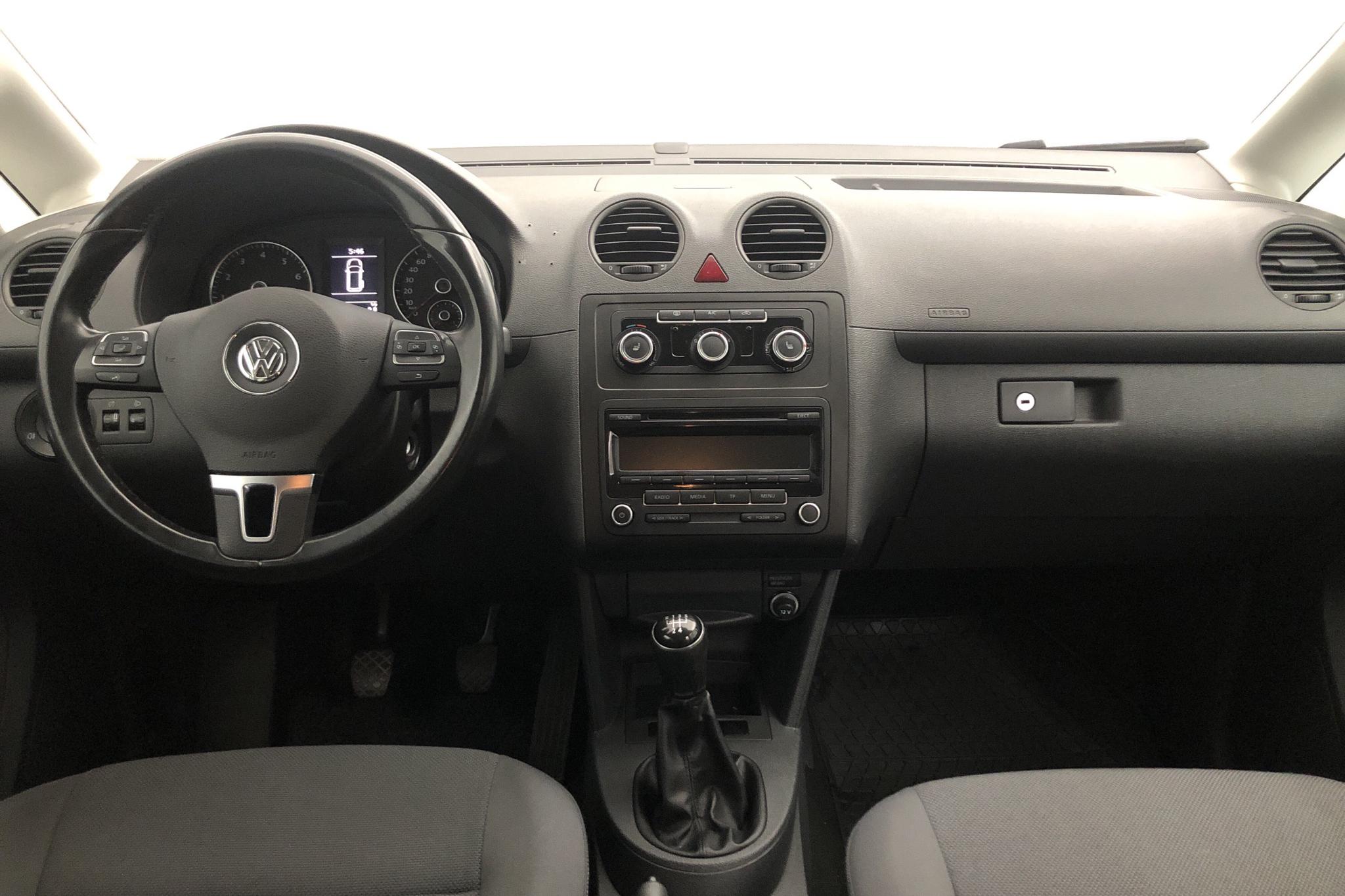 VW Caddy MPV 2.0 EcoFuel (109hk) - 75 110 km - Manual - silver - 2013