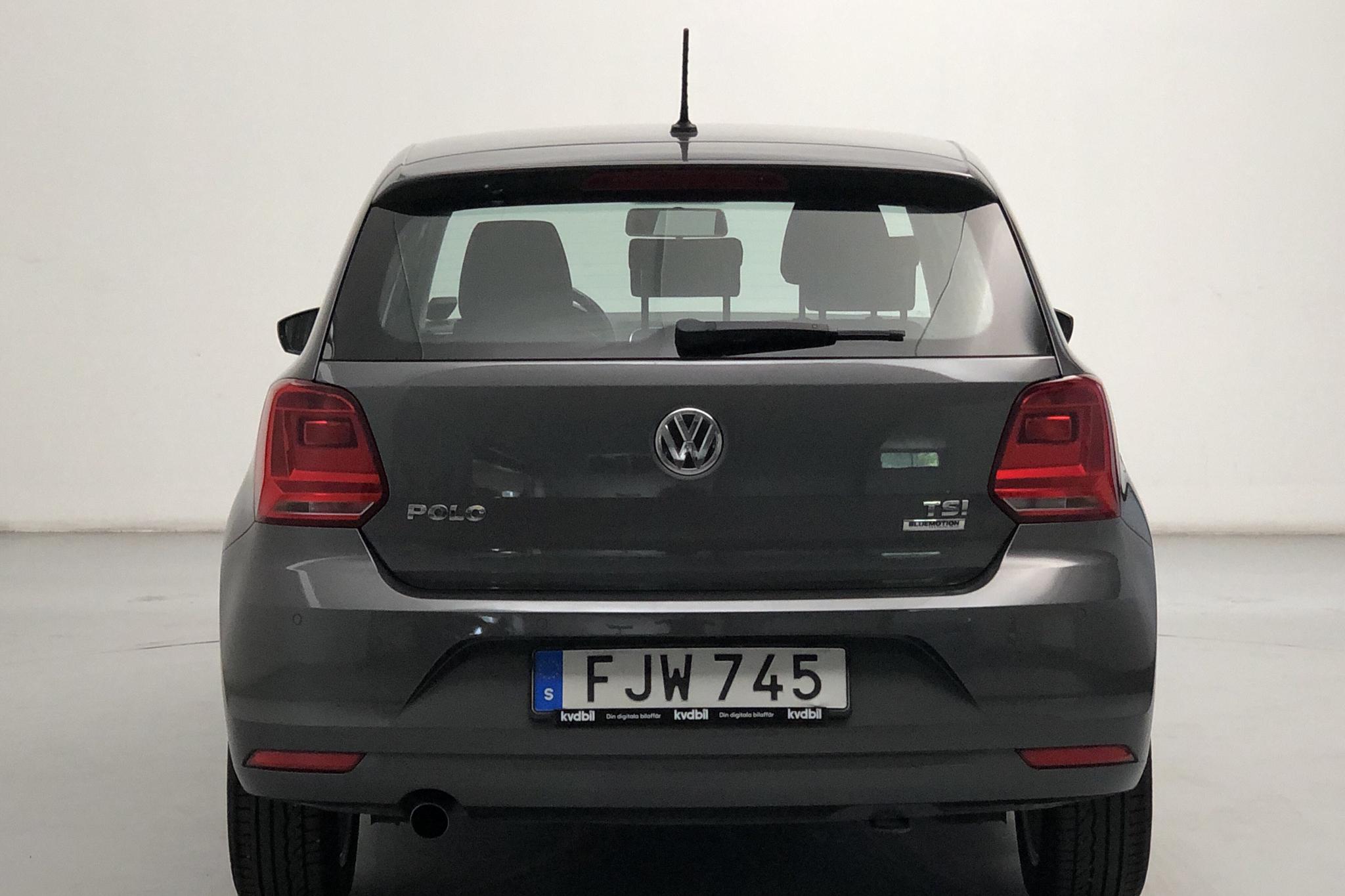 VW Polo 1.2 TSI 5dr (90hk) - 61 900 km - Manual - Dark Grey - 2016