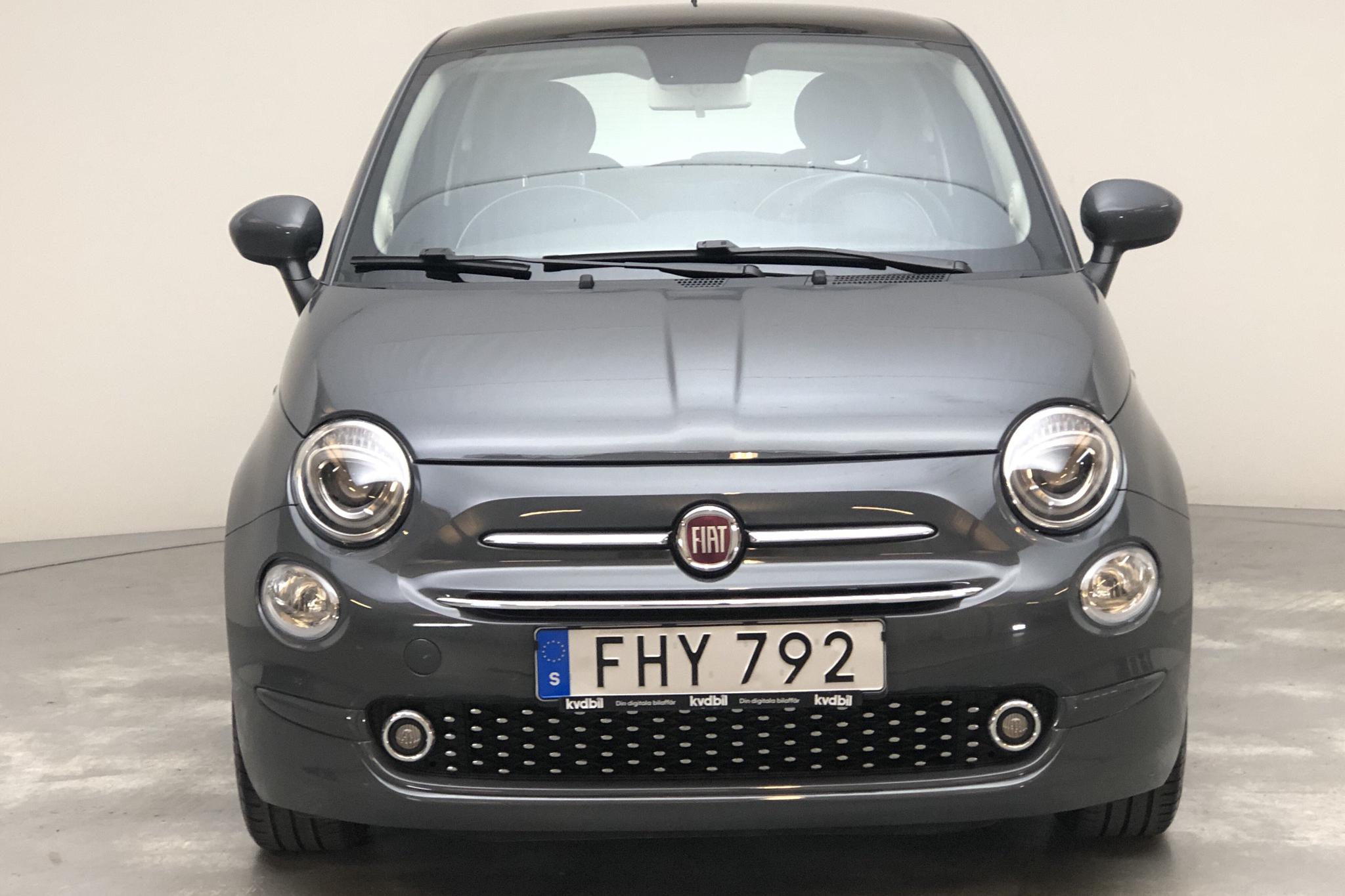 Fiat 500 1.2 (69hk) - 4 031 mil - Manuell - grå - 2018