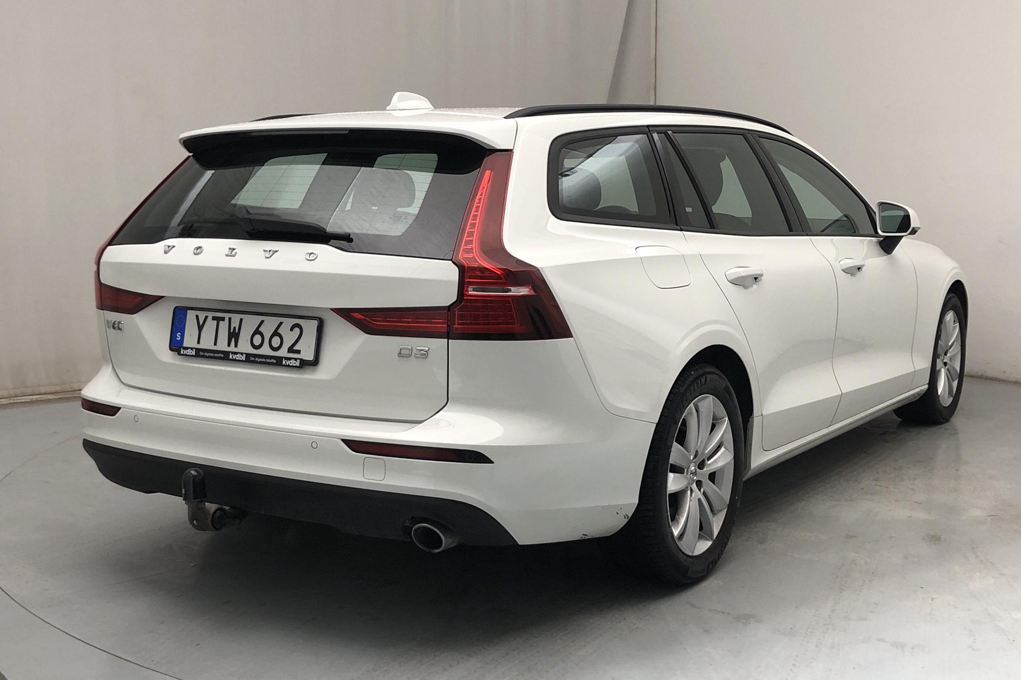Volvo V60 D3 (150hk) - 3 486 mil - Automat - vit - 2019