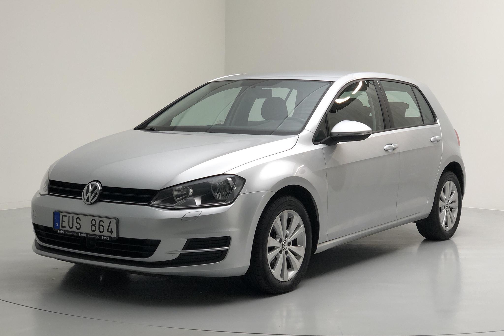 VW Golf VII 1.6 TDI BlueMotion Technology 5dr (105hk) - 131 200 km - Manual - silver - 2013
