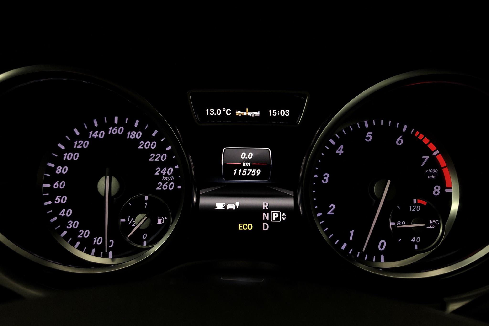 Mercedes ML 500 W166 (408hk) - 115 760 km - Automatic - black - 2013