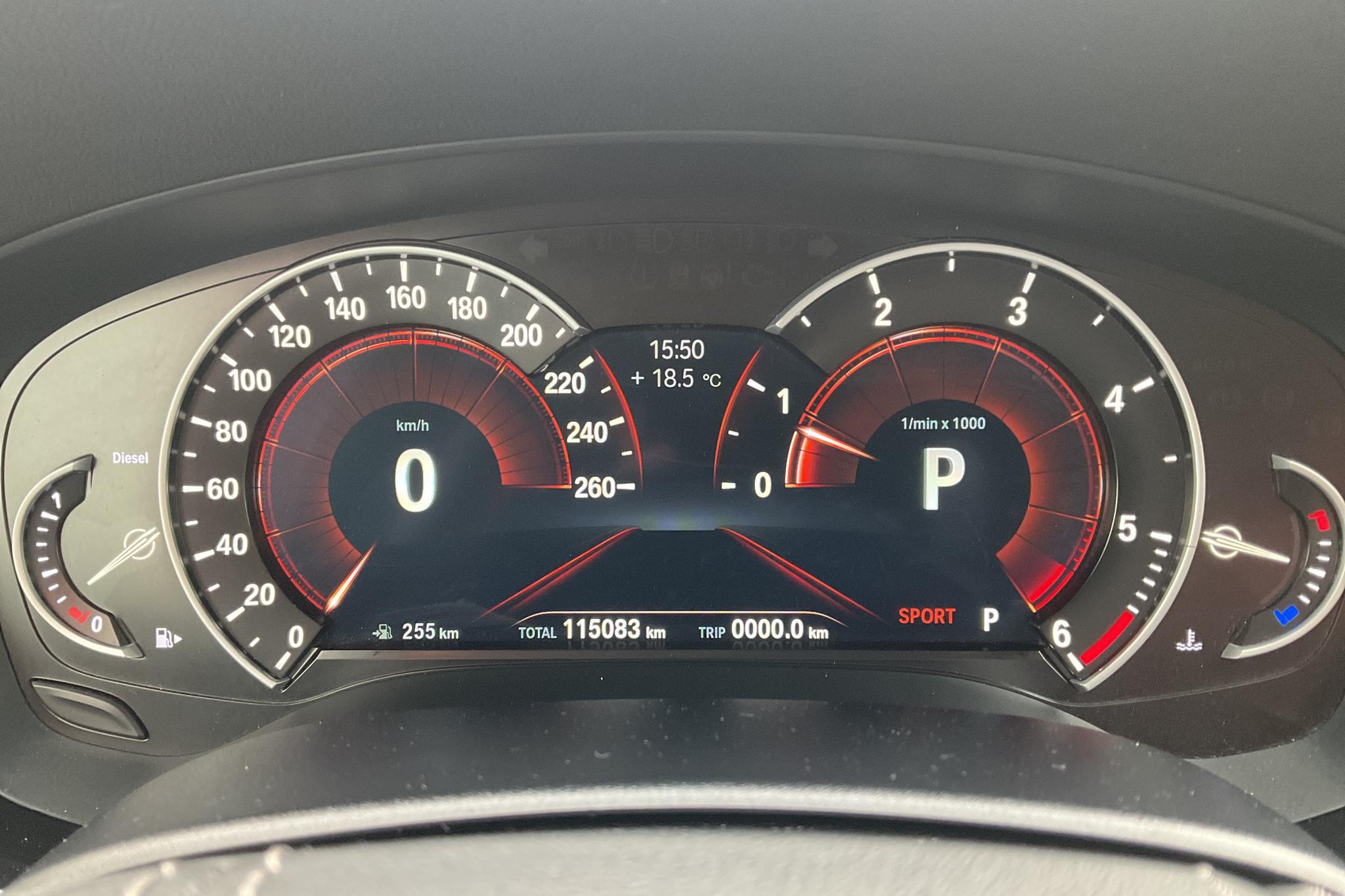 BMW 520d Touring, G31 (190hk) - 115 080 km - Automatic - gray - 2019
