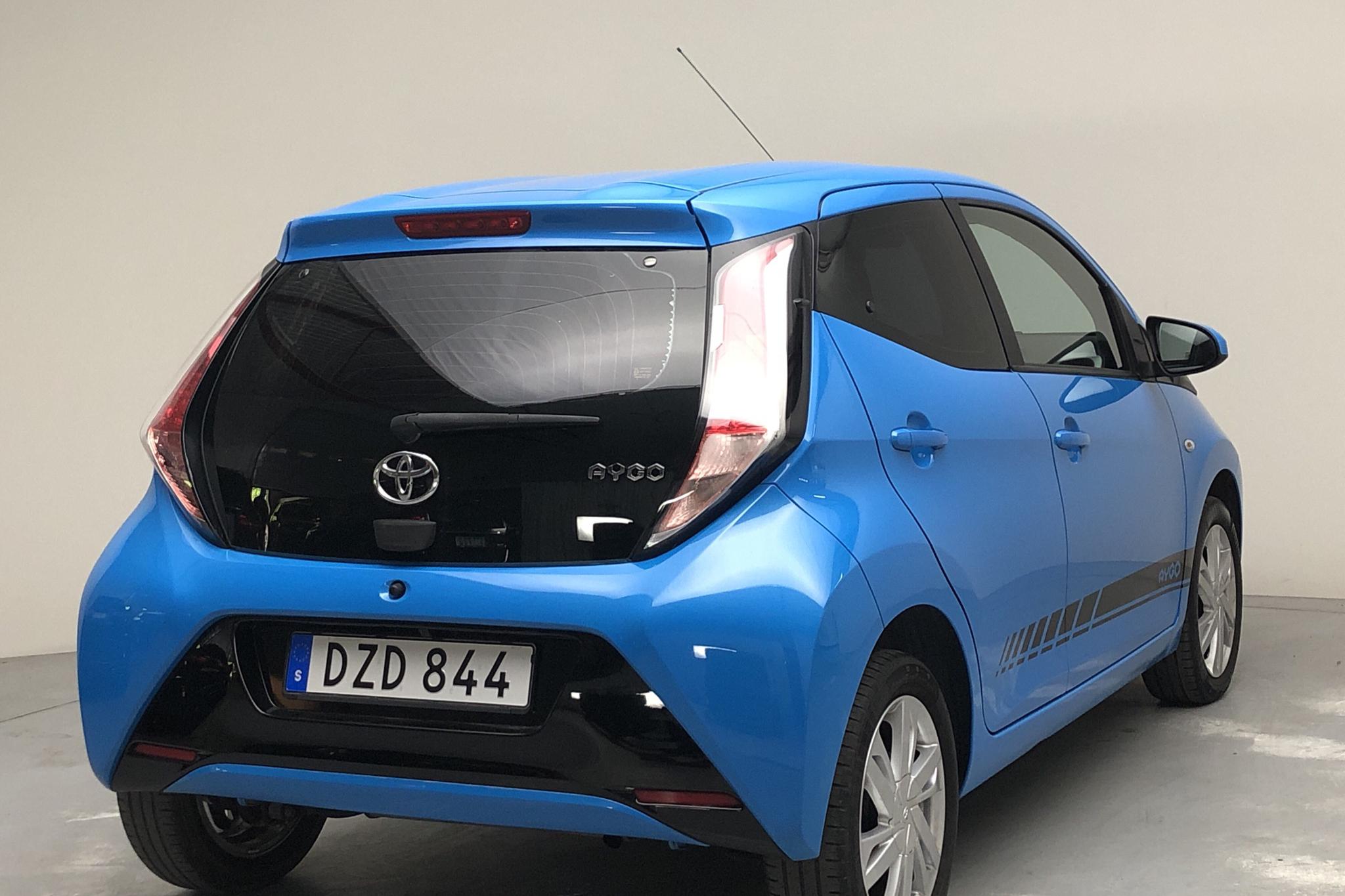 Toyota Aygo 1.0 5dr (69hk) - 82 420 km - Manual - blue - 2016