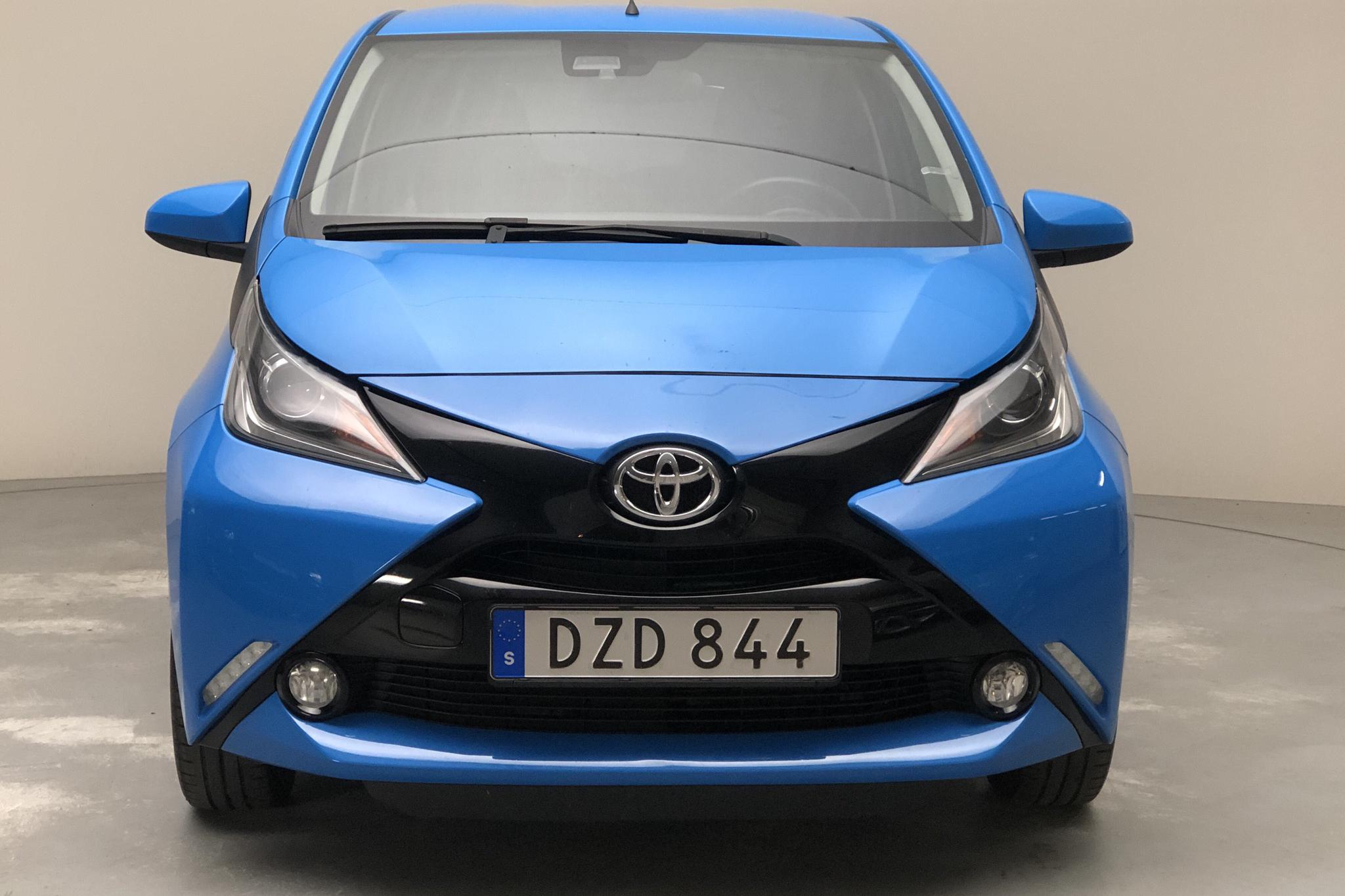 Toyota Aygo 1.0 5dr (69hk) - 82 420 km - Manual - blue - 2016