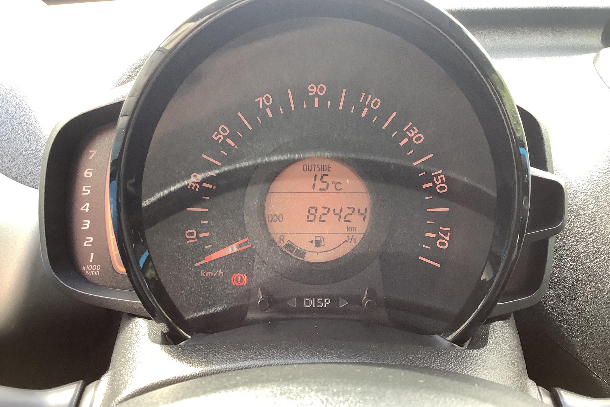 Toyota Aygo 1.0 5dr (69hk) - 8 242 mil - Manuell - blå - 2016
