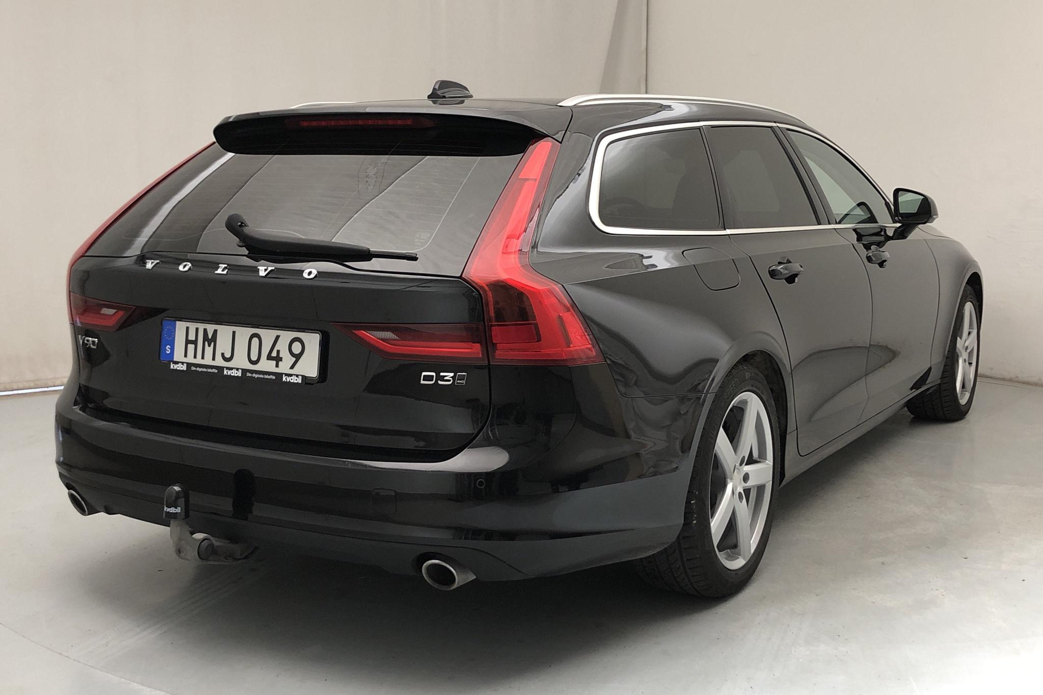 Volvo V90 D3 AWD (150hk) - 113 750 km - Automatic - black - 2017