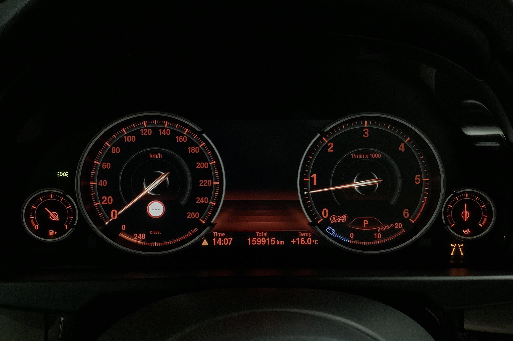 BMW X5 xDrive40d, F15 (313hk) - 15 990 mil - Automat - vit - 2015