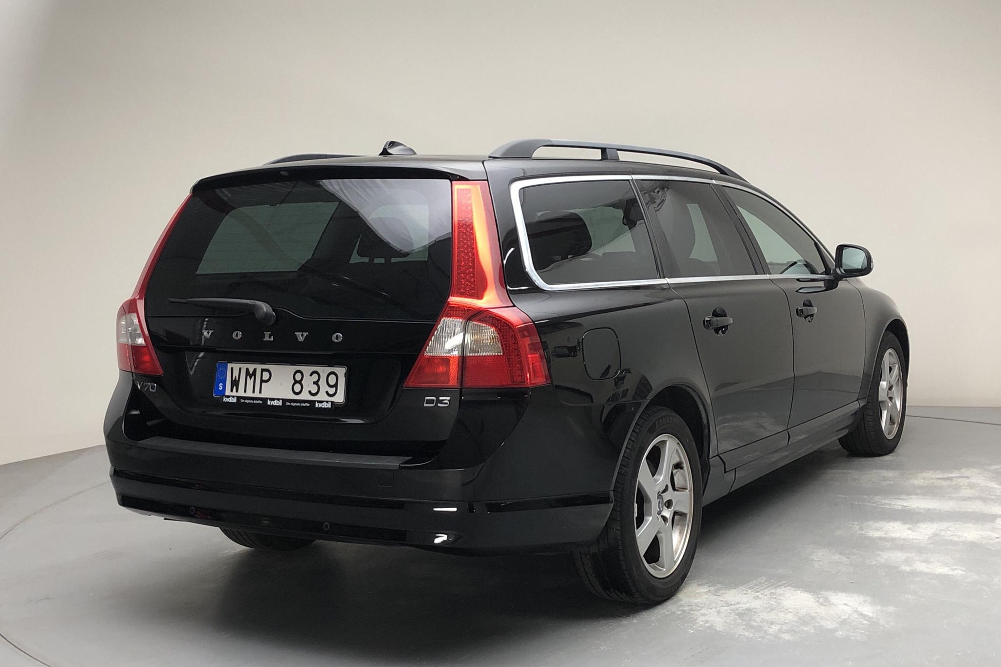 Volvo V70 II D3 (136hk) - 206 500 km - Manual - black - 2013