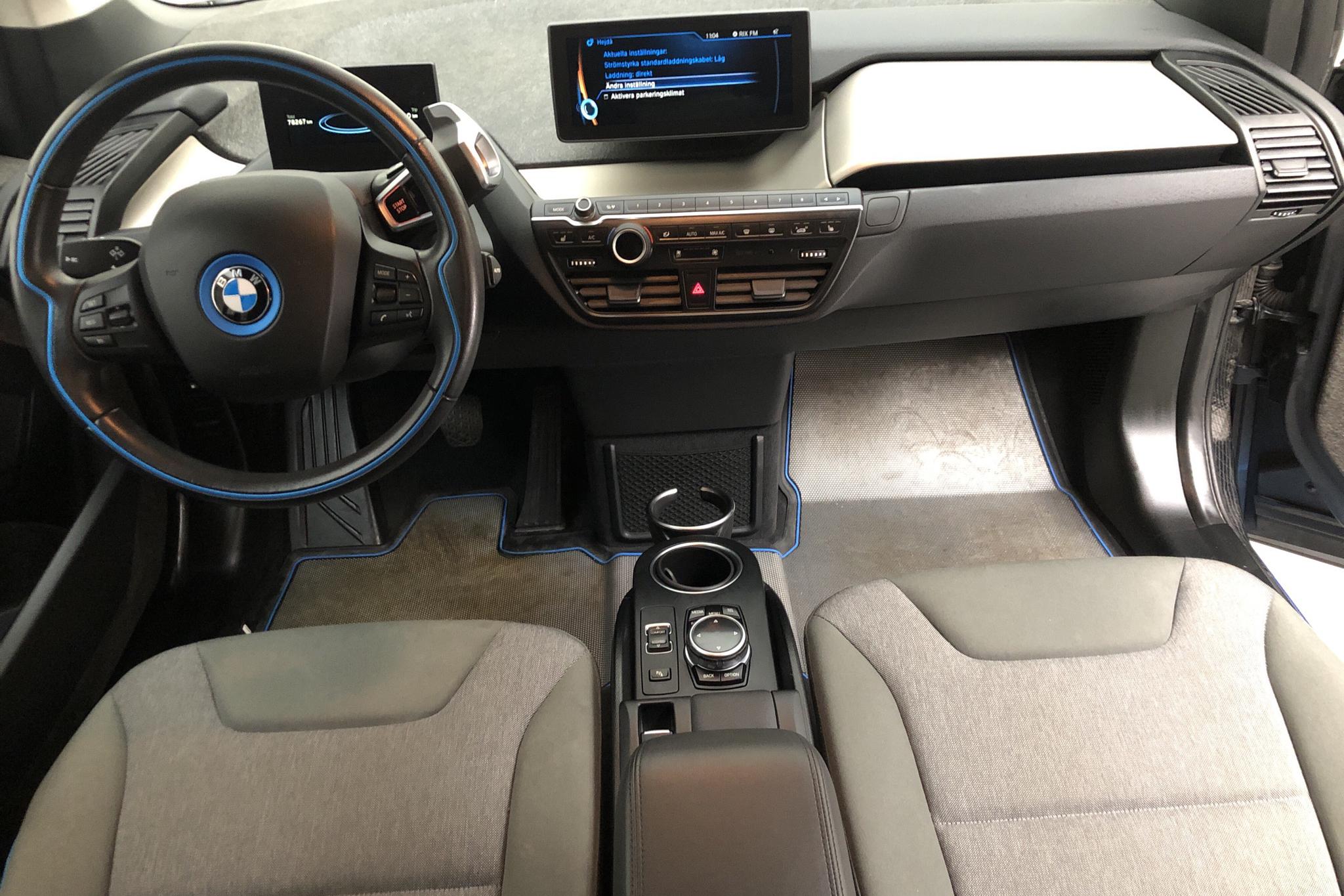 BMW i3 60Ah REX, I01 (170hk) - 78 270 km - Automatic - silver - 2014