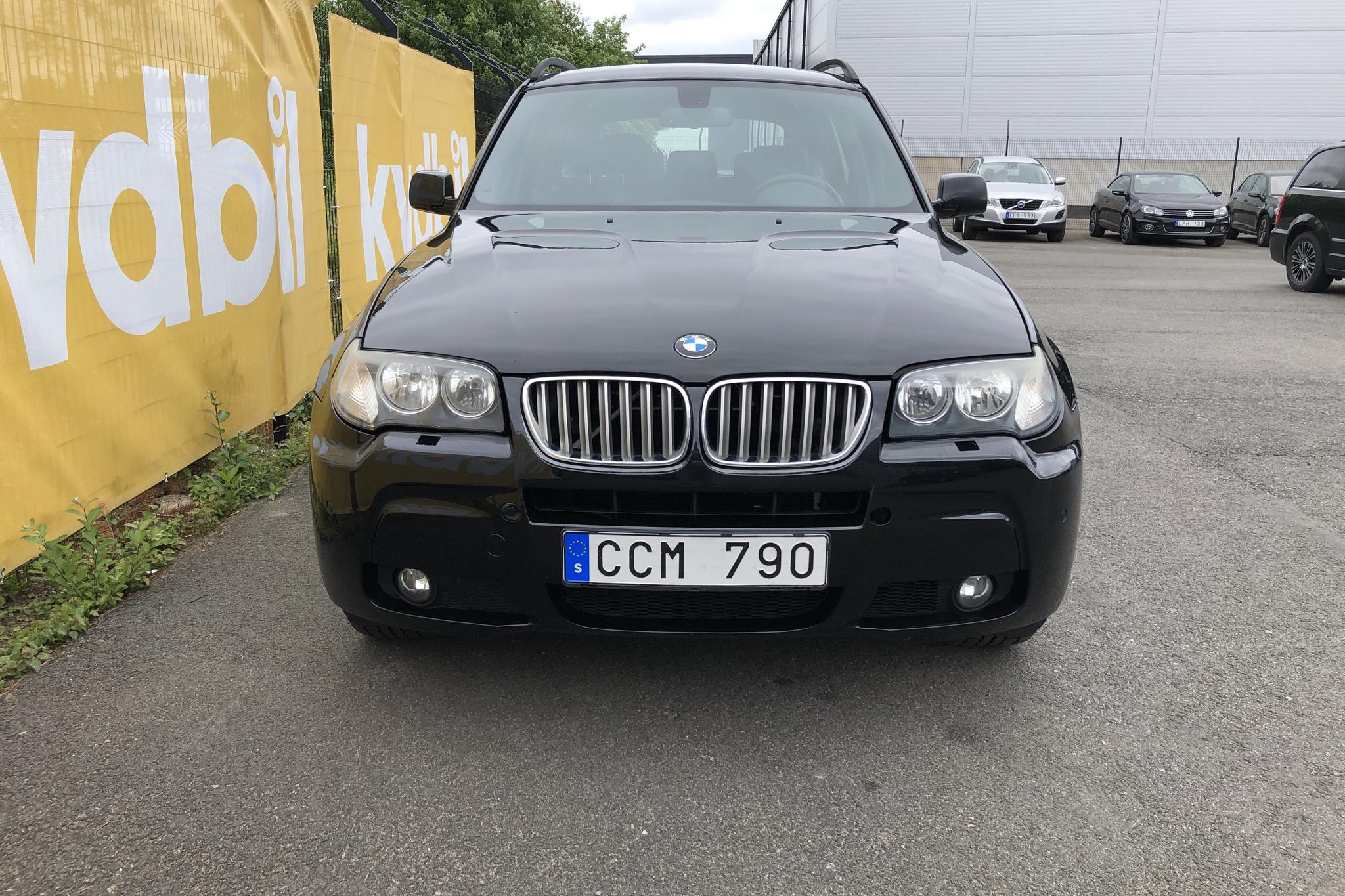BMW X3 3.0sd, E83 (286hk) - 21 614 mil - Automat - svart - 2007